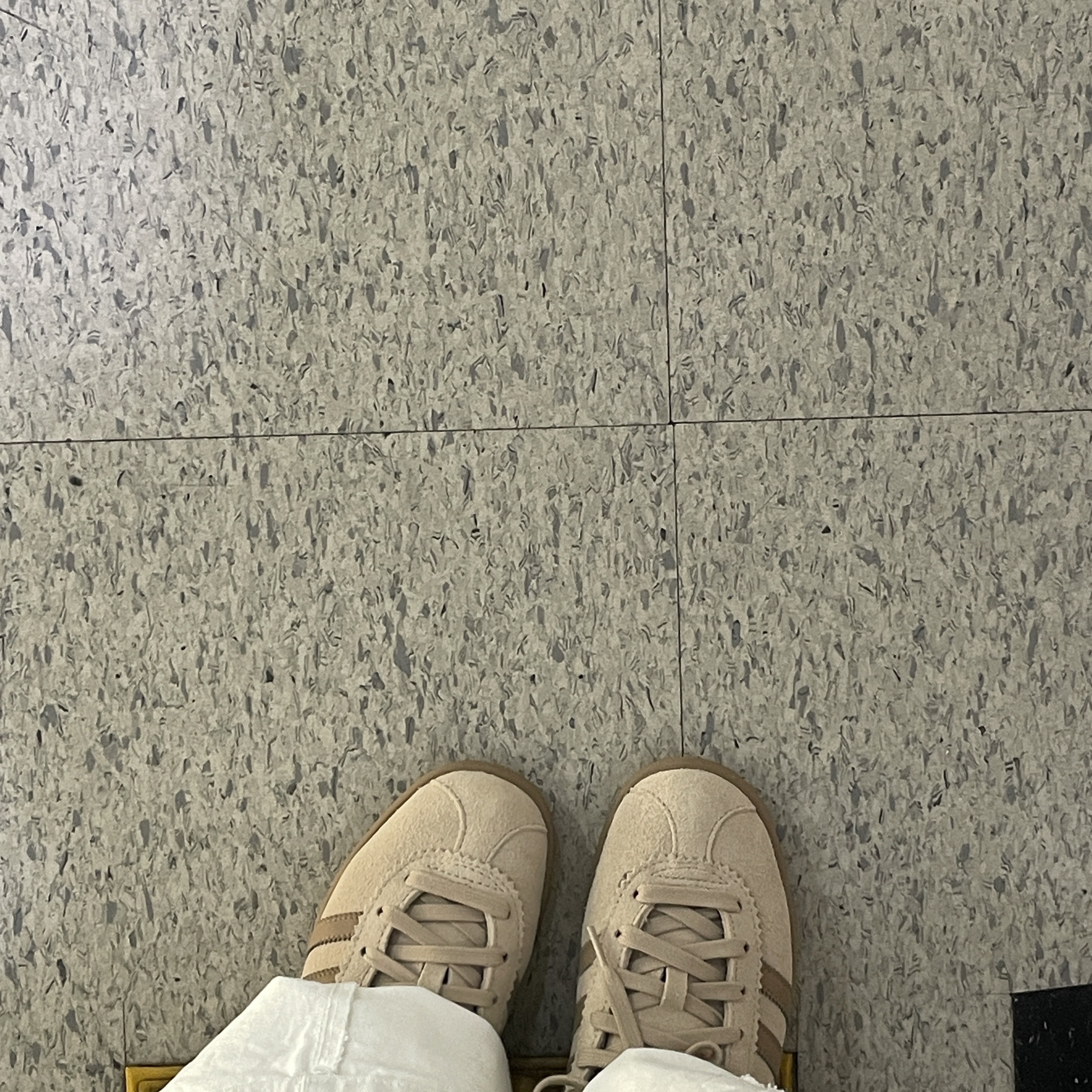 Adidas Stadt Magic Beige 착용 스타일