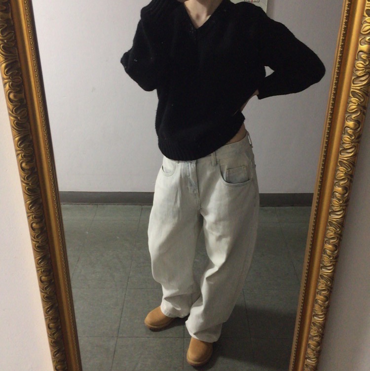 Millo Archive Reflect Curved Pants Ice Blue, (W) Timberland 6 Inch Premium Waterproof Boot Wheat Nubuck - Wide 착용 스타일