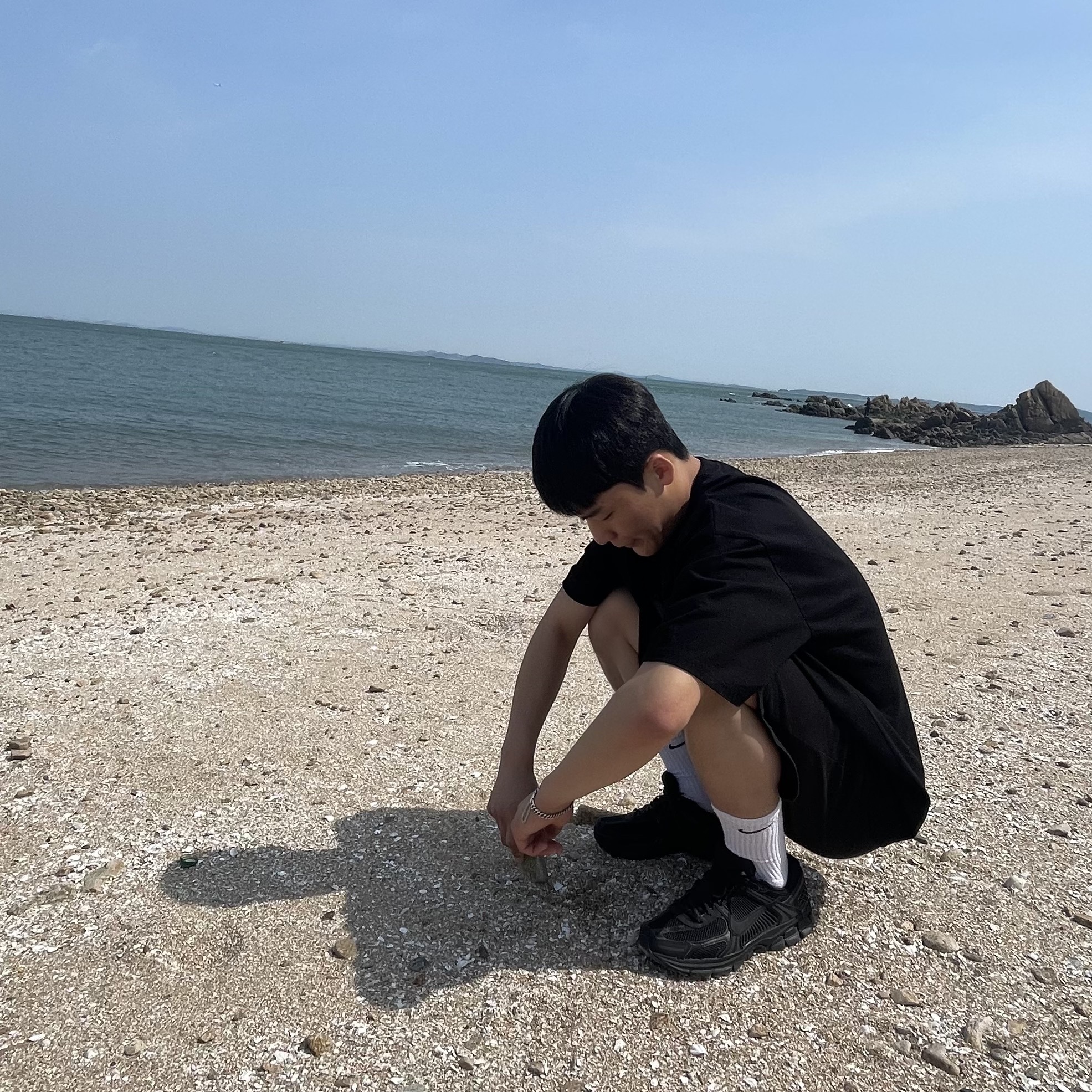 나이키 줌 보메로 5 SP 블랙 착용 스타일