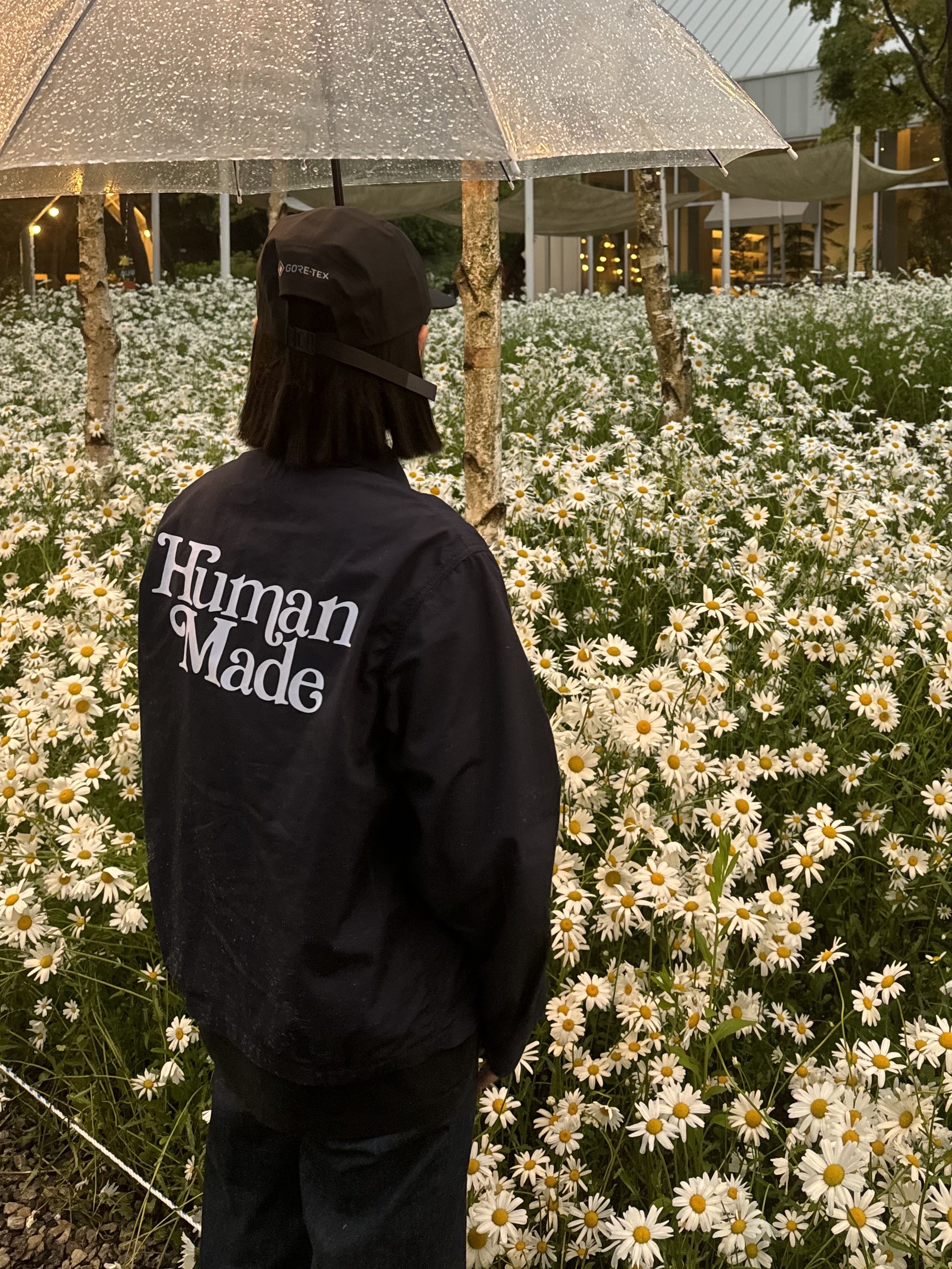 Human Made Prototype Drizzler Jacket Navy, Supreme Cordura Ripstop S Logo 6-Panel Black - 23SS 착용 스타일