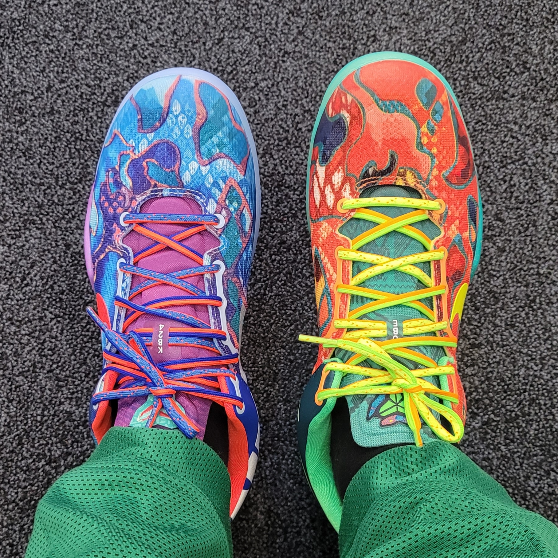 Nike Kobe 8 Protro What the Kobe 착용 스타일