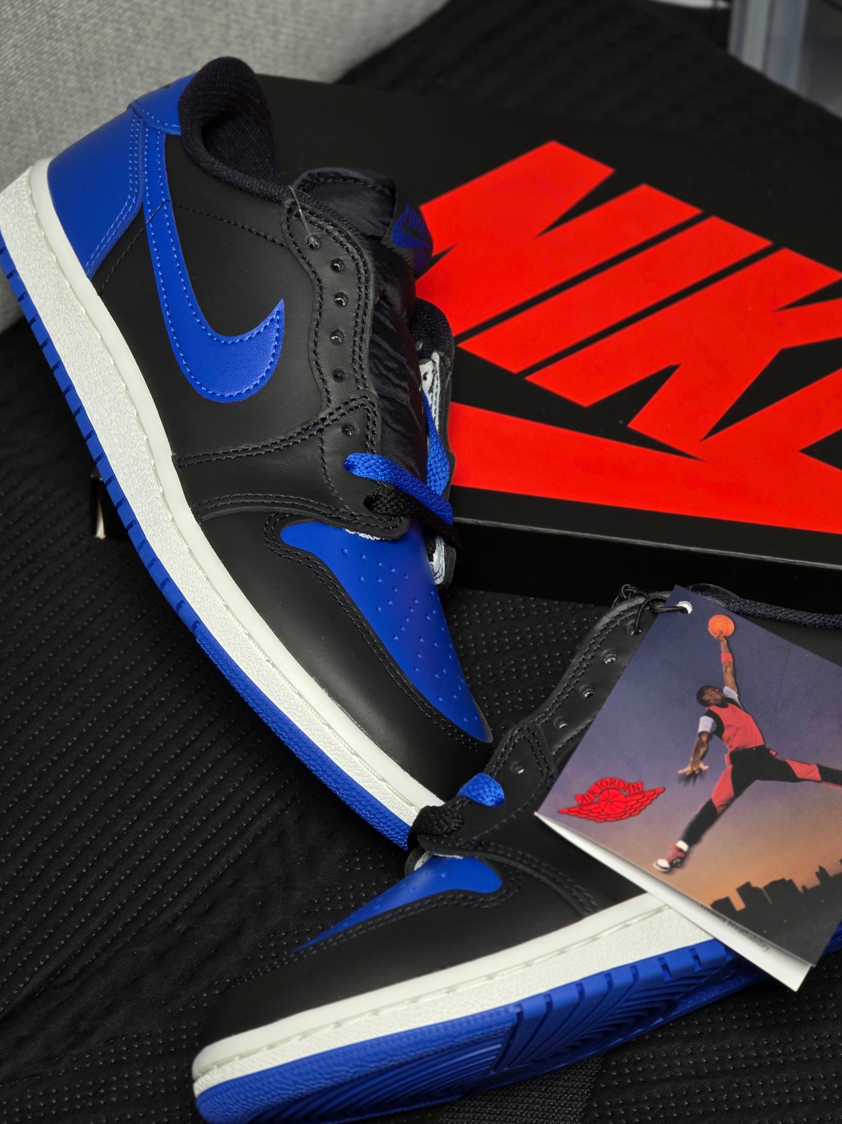 Jordan 1 Low 85 Royal 착용 스타일 - 1