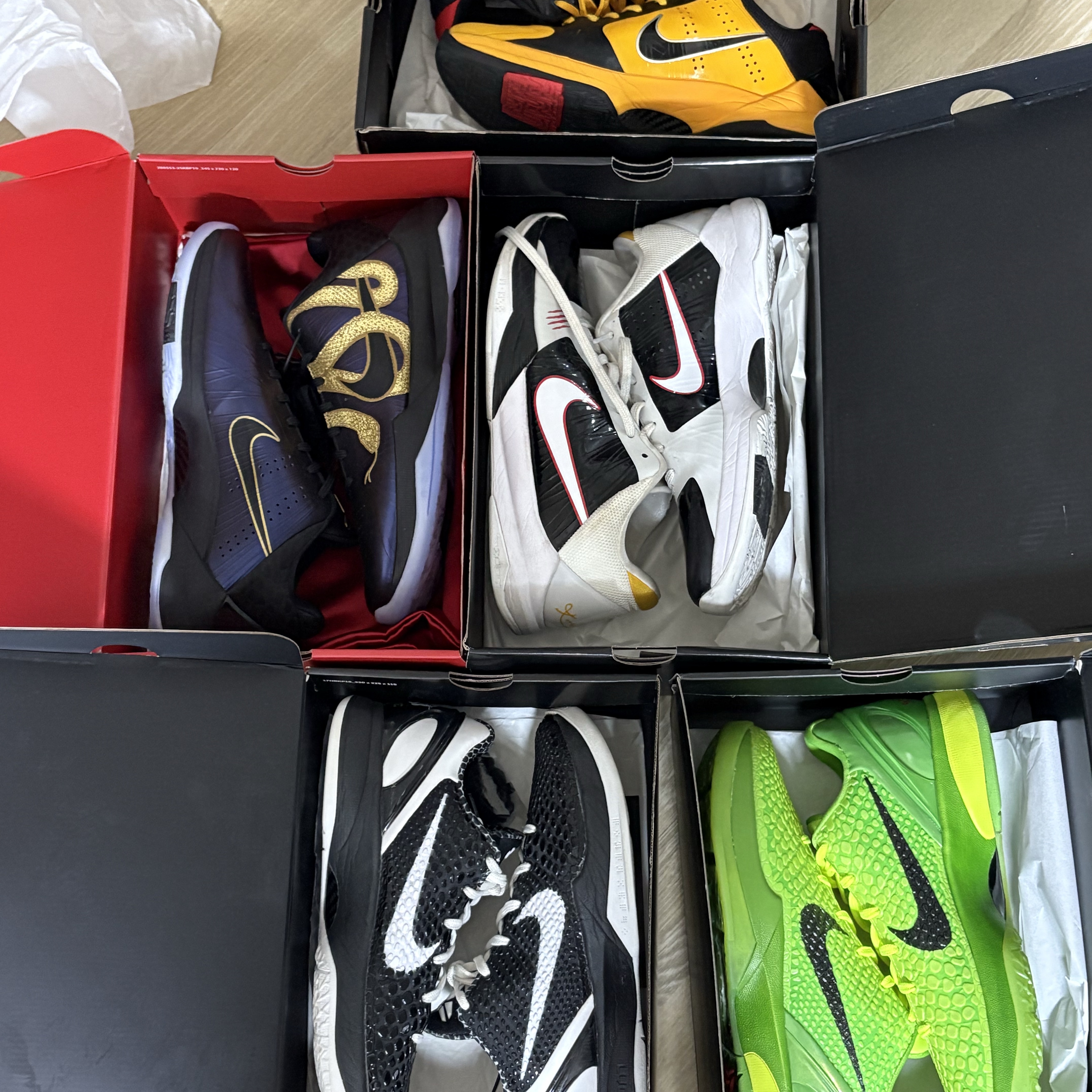 Nike Kobe 6 Protro Green Apple, Nike Kobe 6 Protro Mambacita Sweet 16 착용 스타일