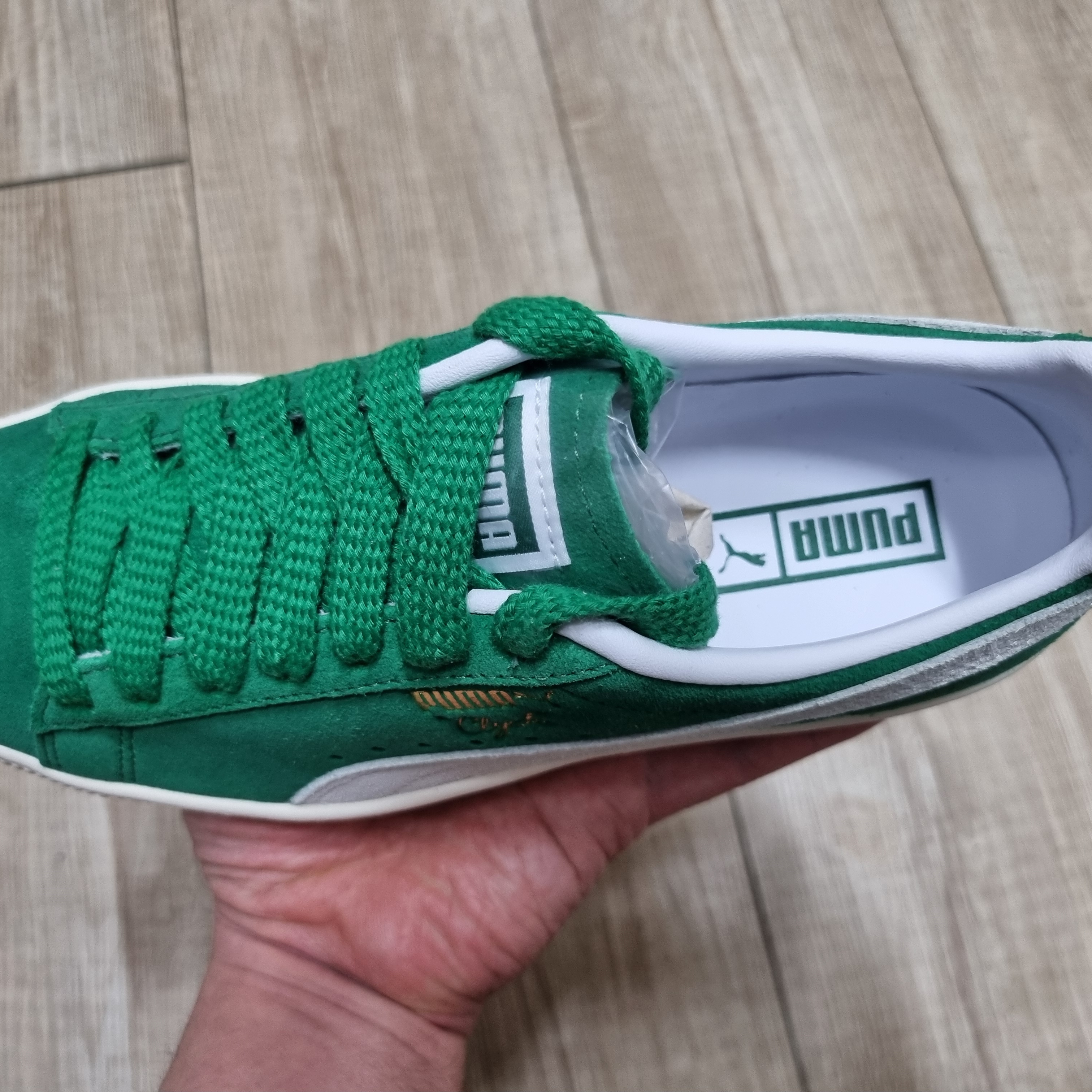 Puma Clyde OG Burdent Green 착용 스타일 - 3
