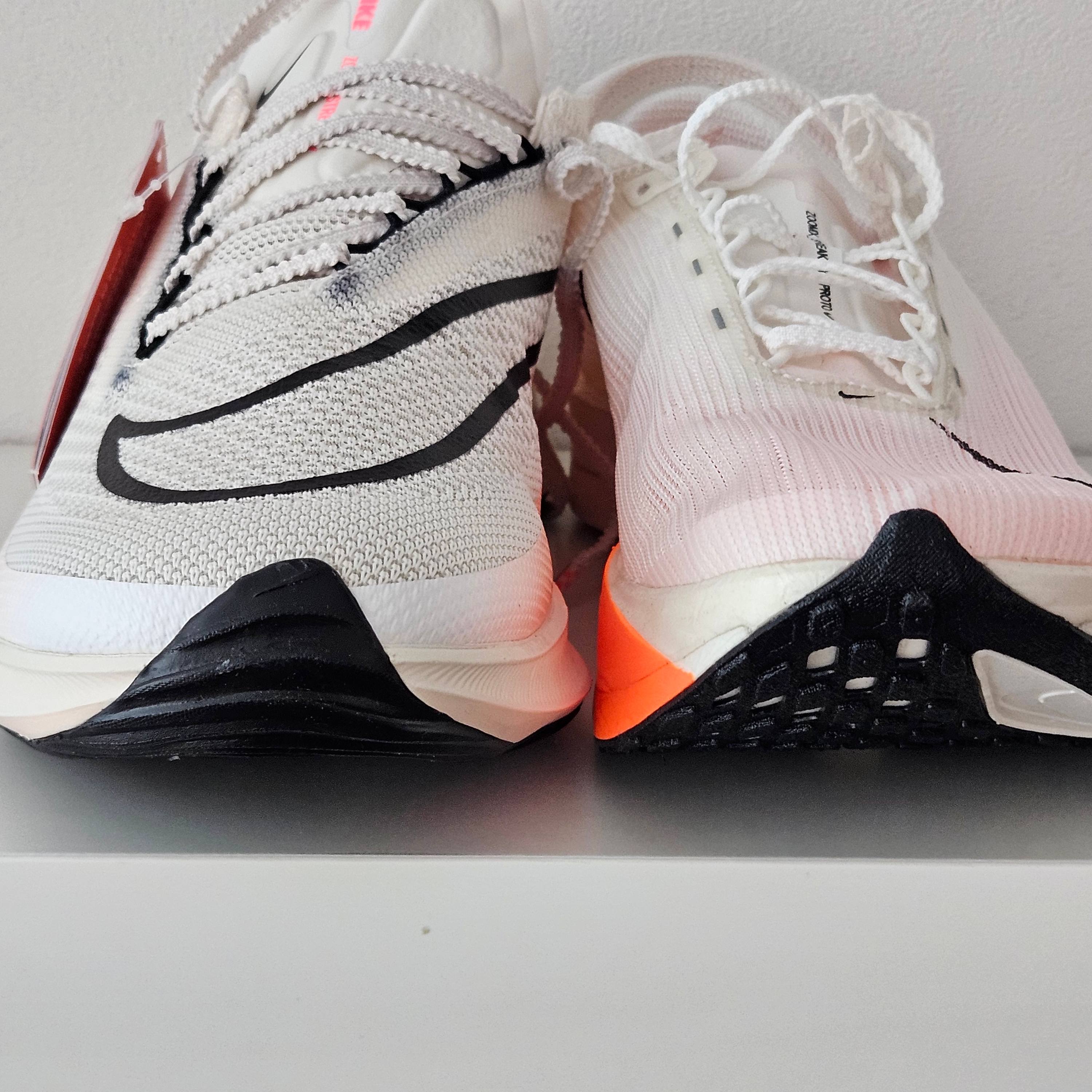 Nike ZoomX Streakfly Pale Ivory Guava Ice 착용 스타일 - 7