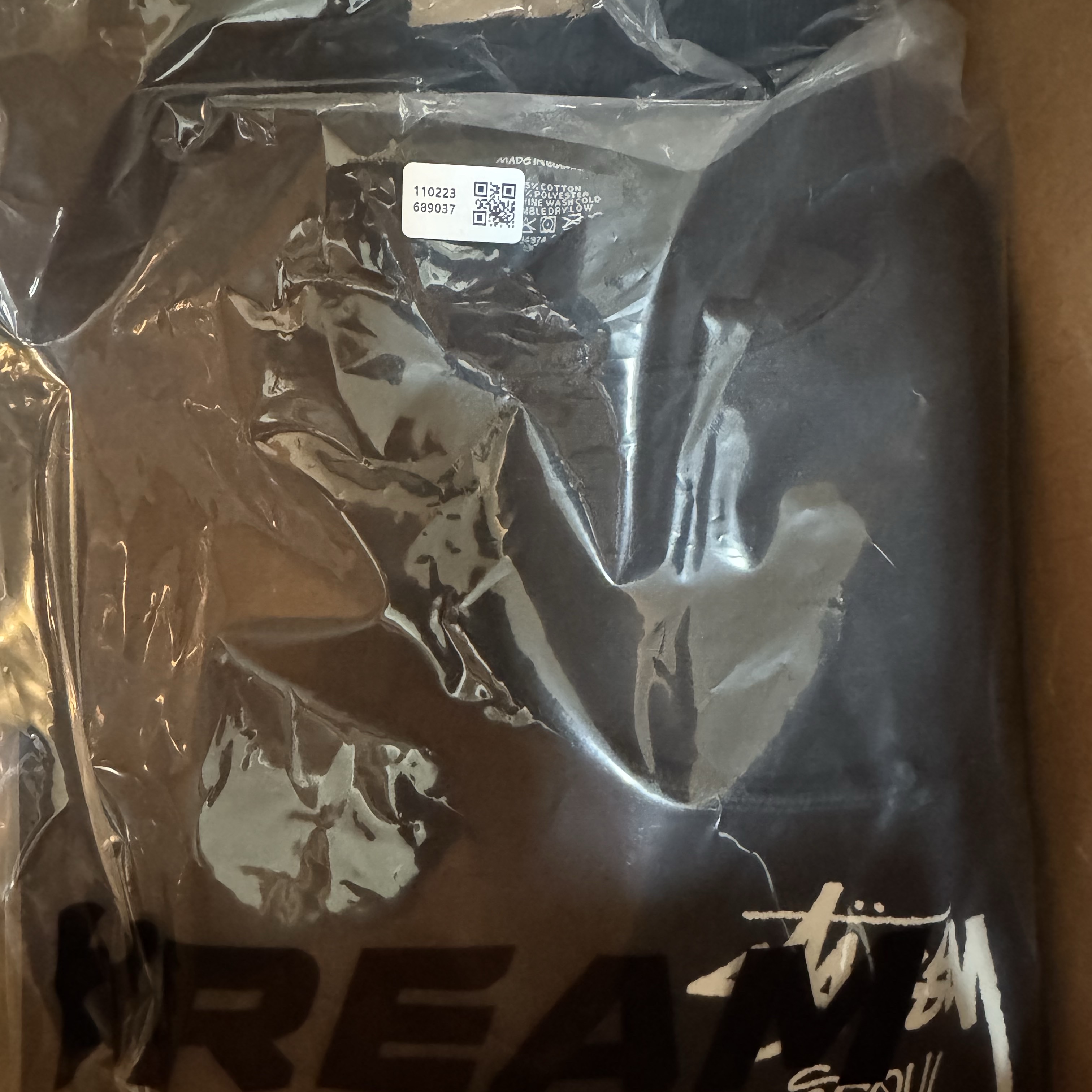 Stussy Stock Seoul Hood Black 착용 스타일