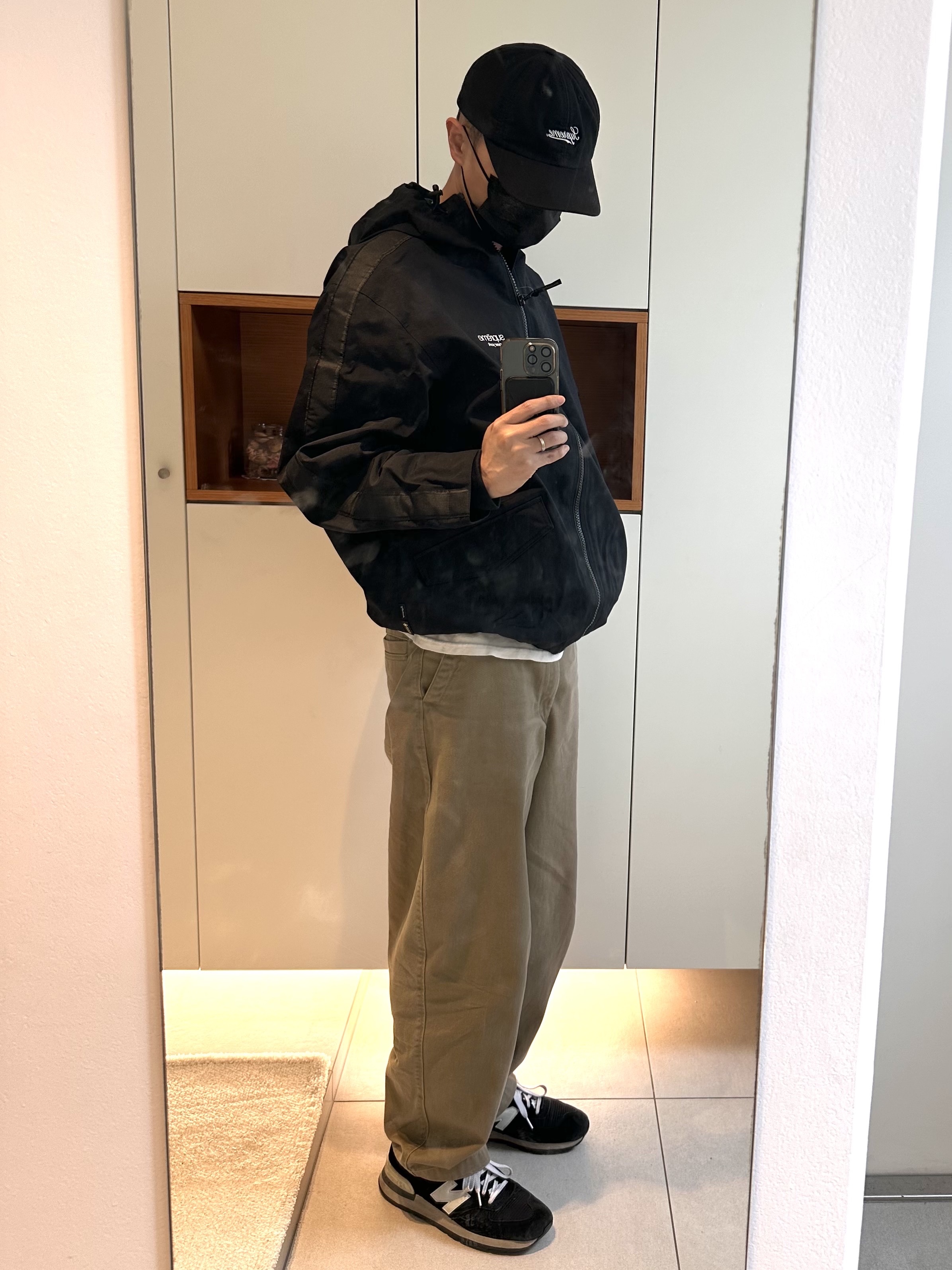 Supreme GORE-TEX Stripe Hooded Jacket 黒 Spring/Summer 2025 Preview – Supreme