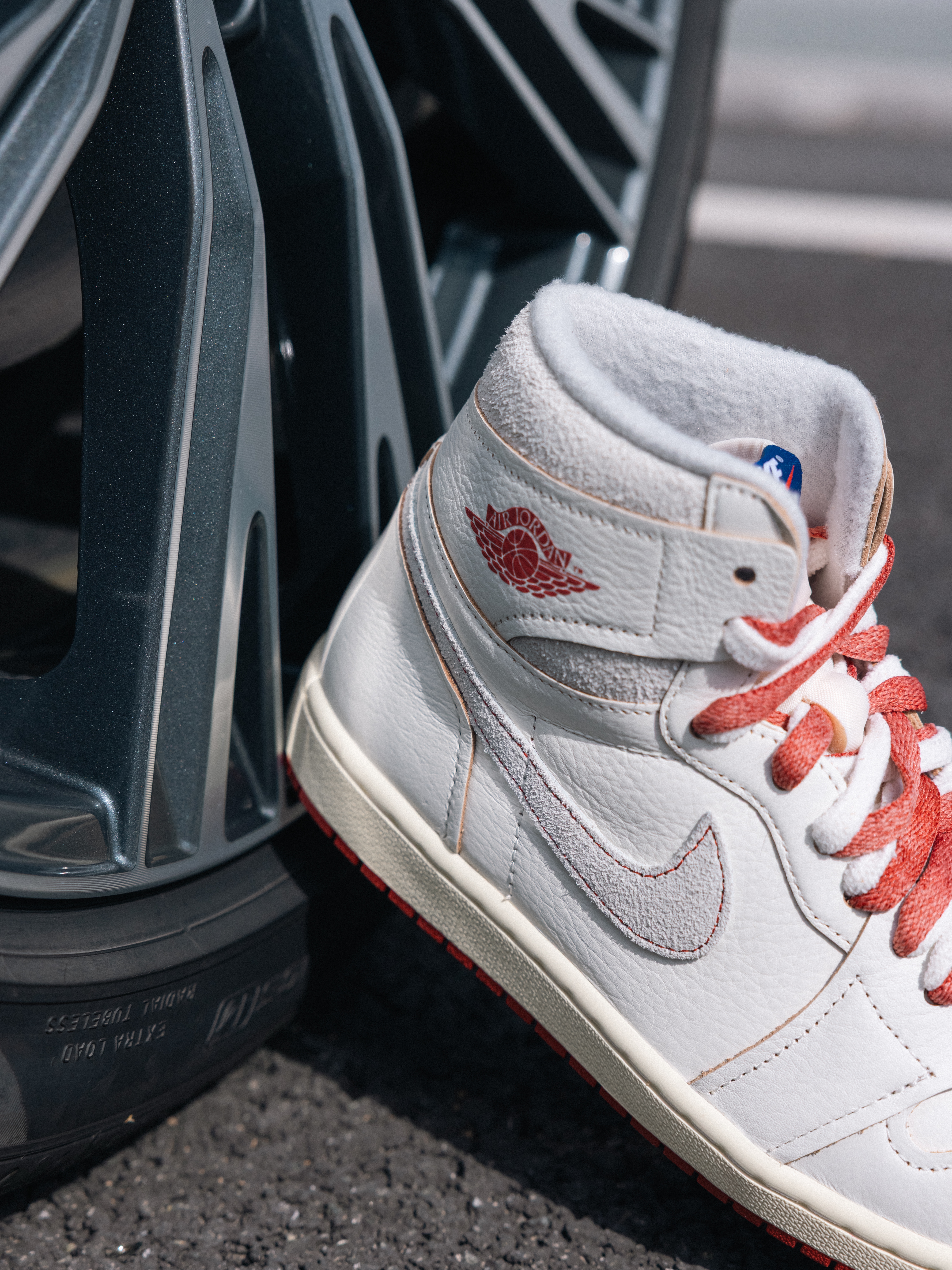 (W) Jordan 1 Retro High OG Rare Air 착용 스타일 - 2