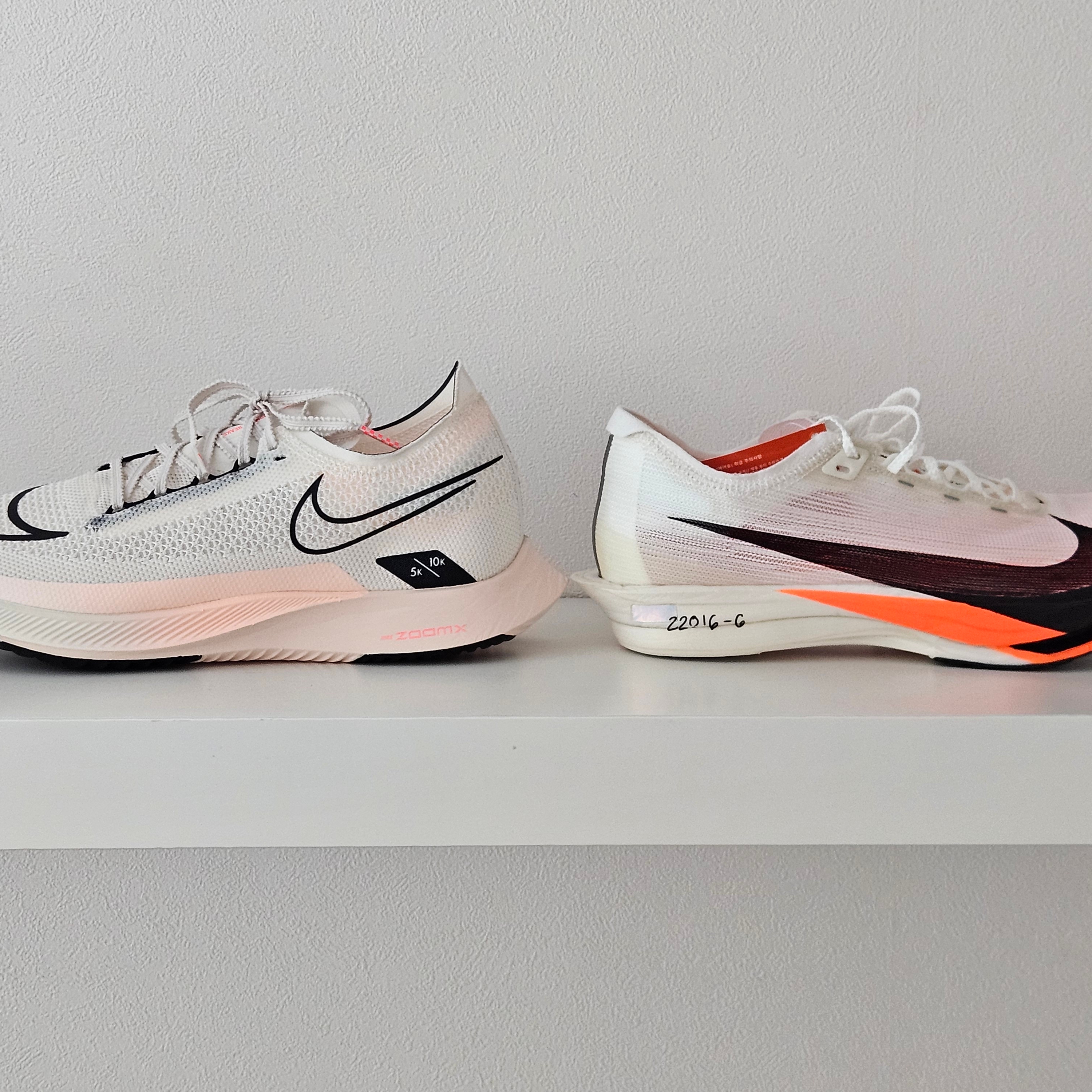 Nike ZoomX Streakfly Pale Ivory Guava Ice 착용 스타일 - 8