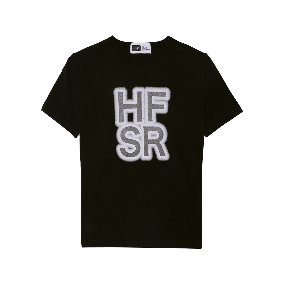 HFSR25SSWTS002BK Hifi Sound Reference HFSR Logo T-Shirts Black