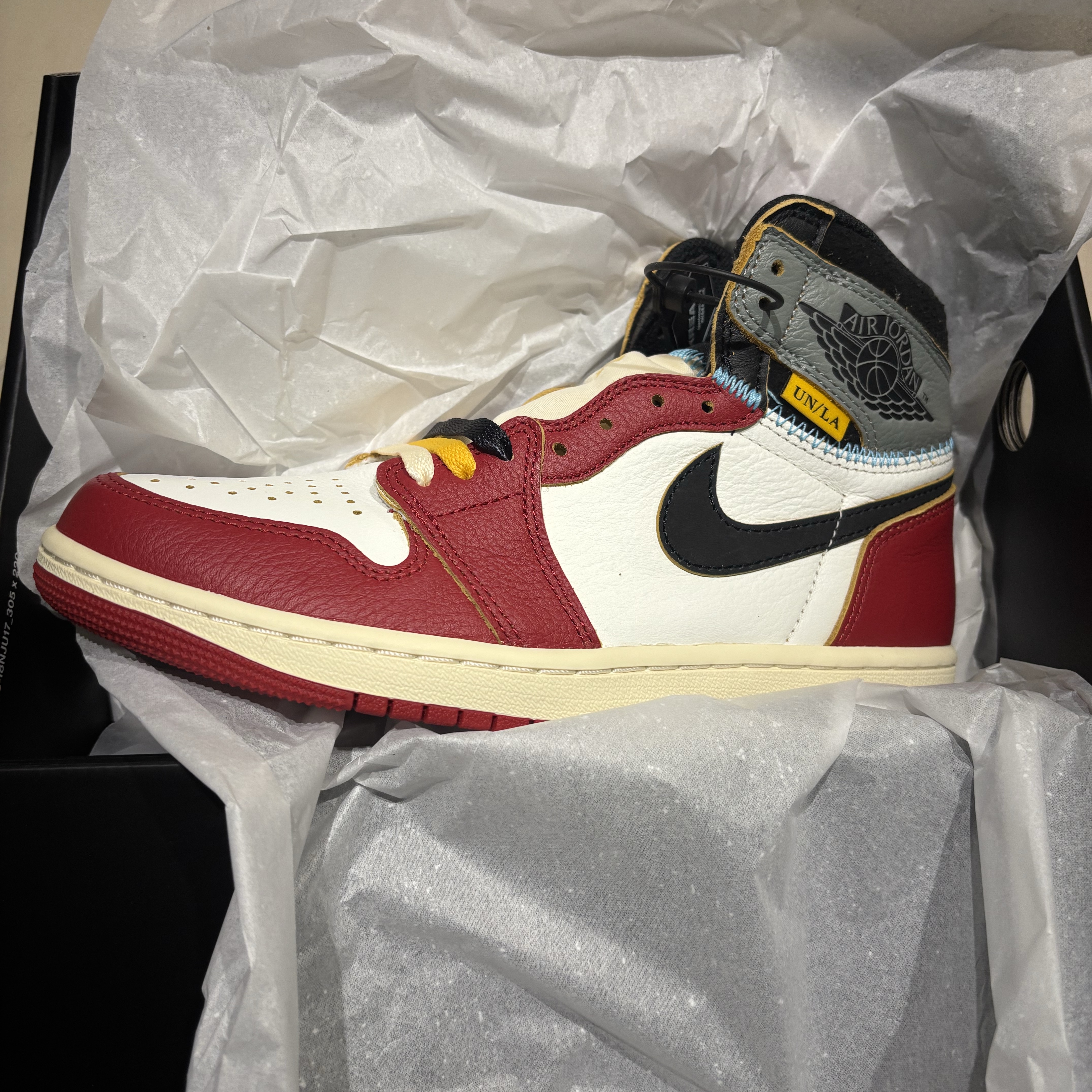 Jordan 1 x Union Retro High OG Chicago Shadow 착용 스타일
