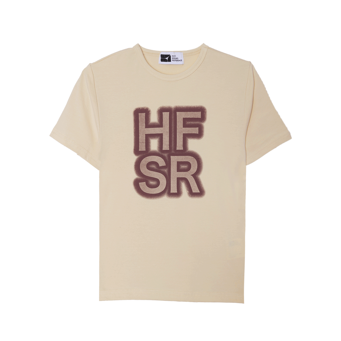 HFSR25SSWTS002YE Hifi Sound Reference HFSR Logo T-Shirts Yellow