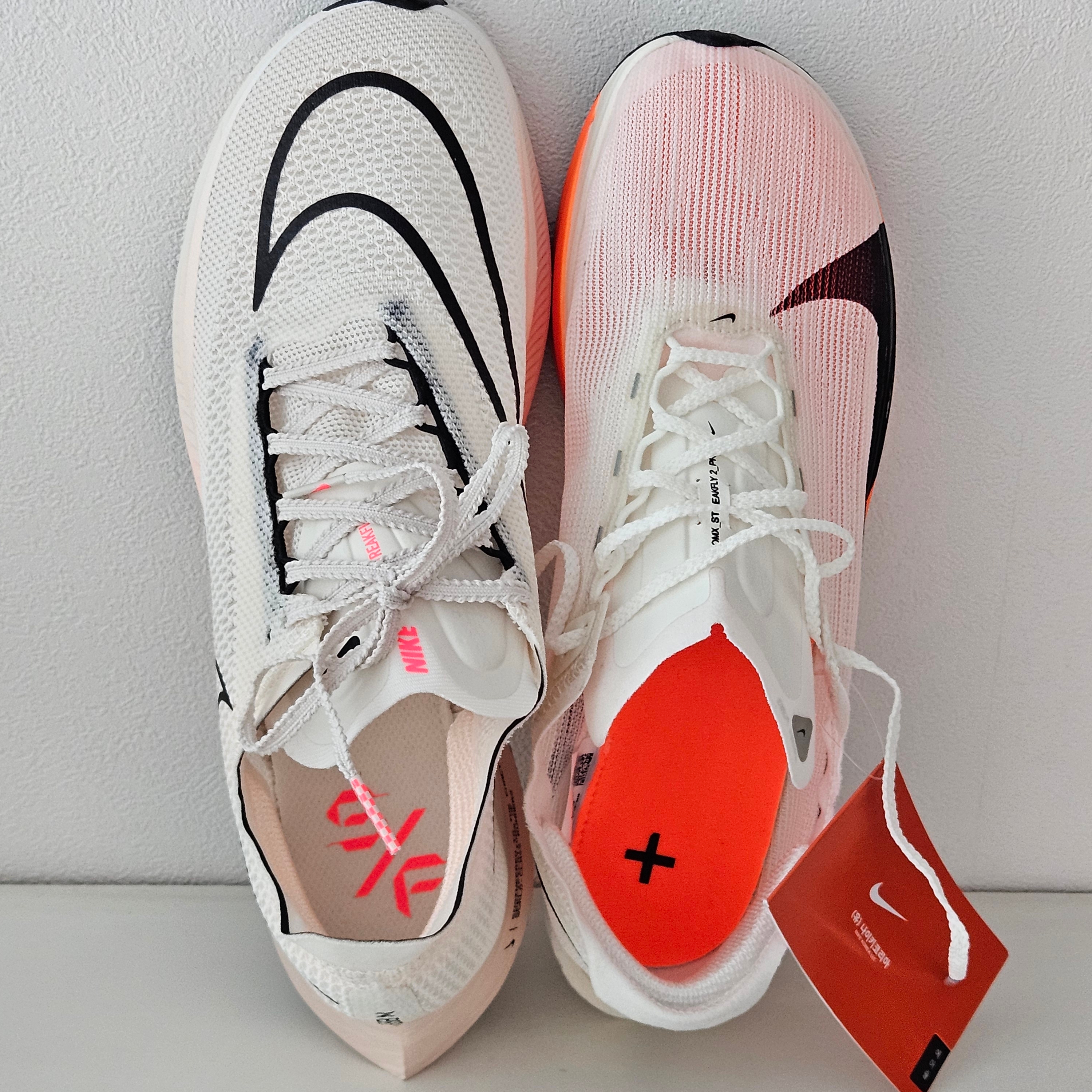 Nike ZoomX Streakfly Pale Ivory Guava Ice 착용 스타일 - 5