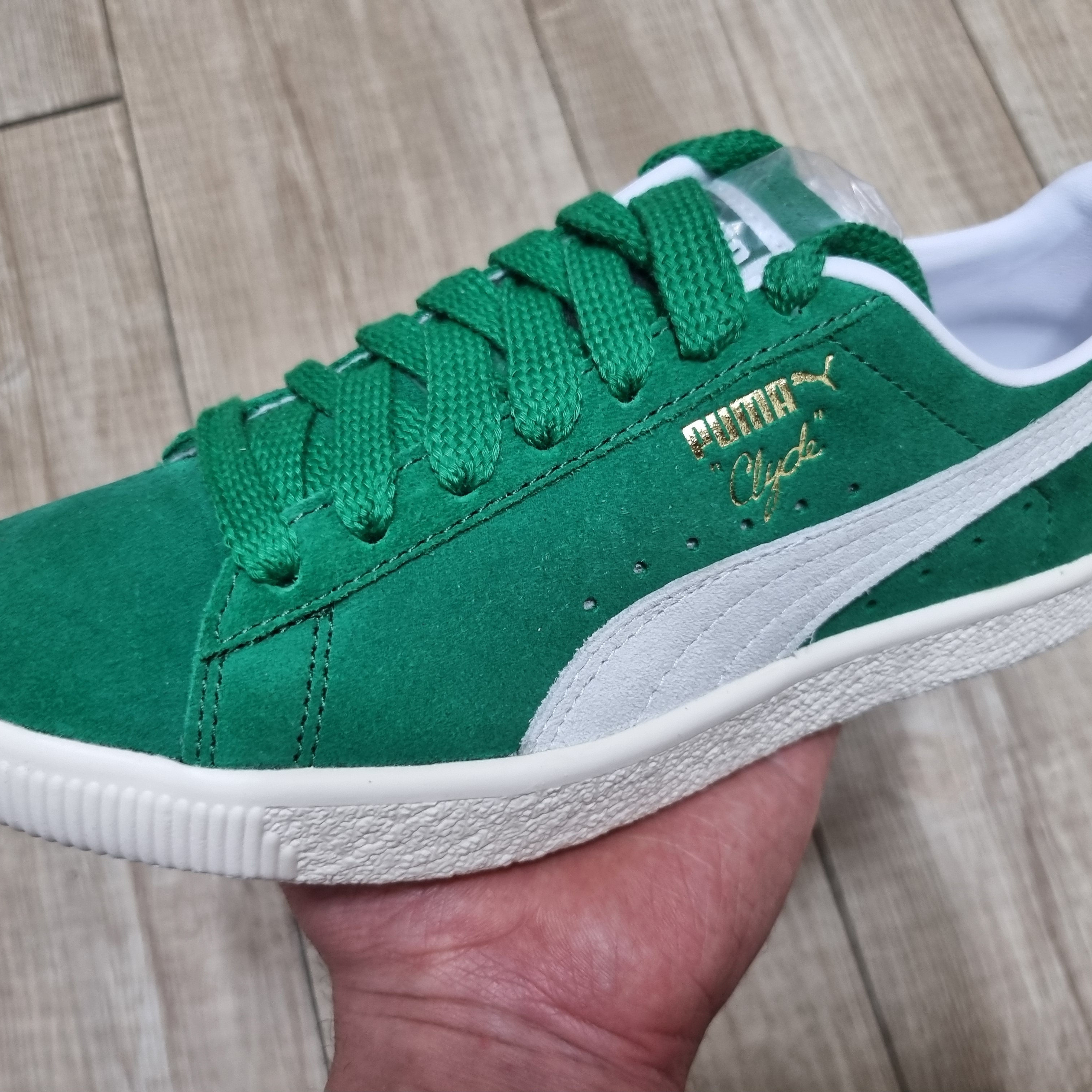Puma Clyde OG Burdent Green 착용 스타일 - 2