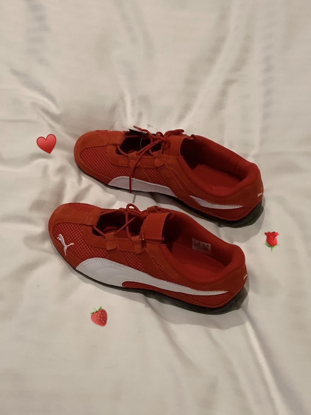 (W) Puma Speedcat Go For All Time Red Puma White 착용 스타일