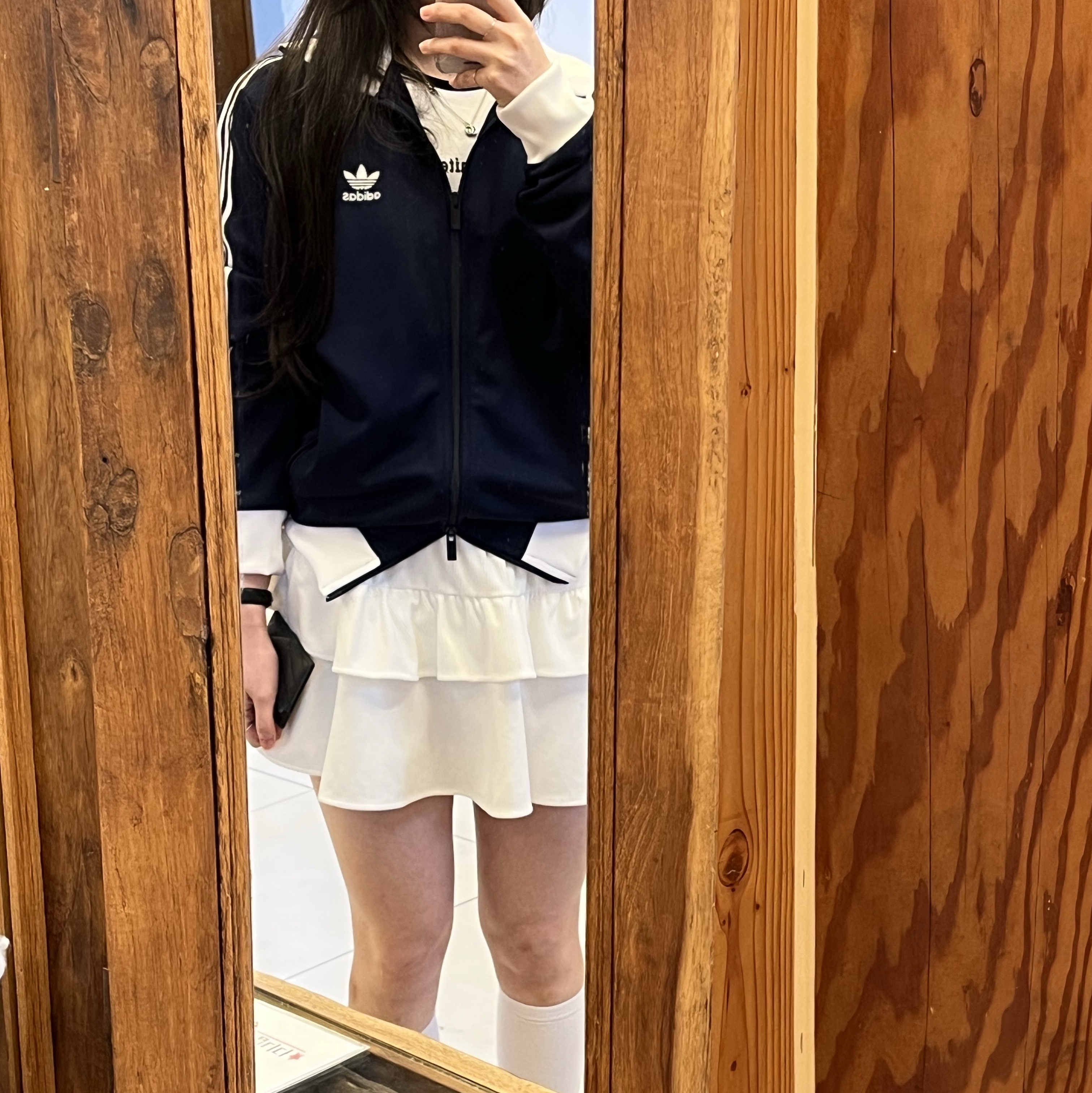 Adidas Adicolor Classic Beckenbauer Track Top Night Indigo - KR Sizing 착용 스타일