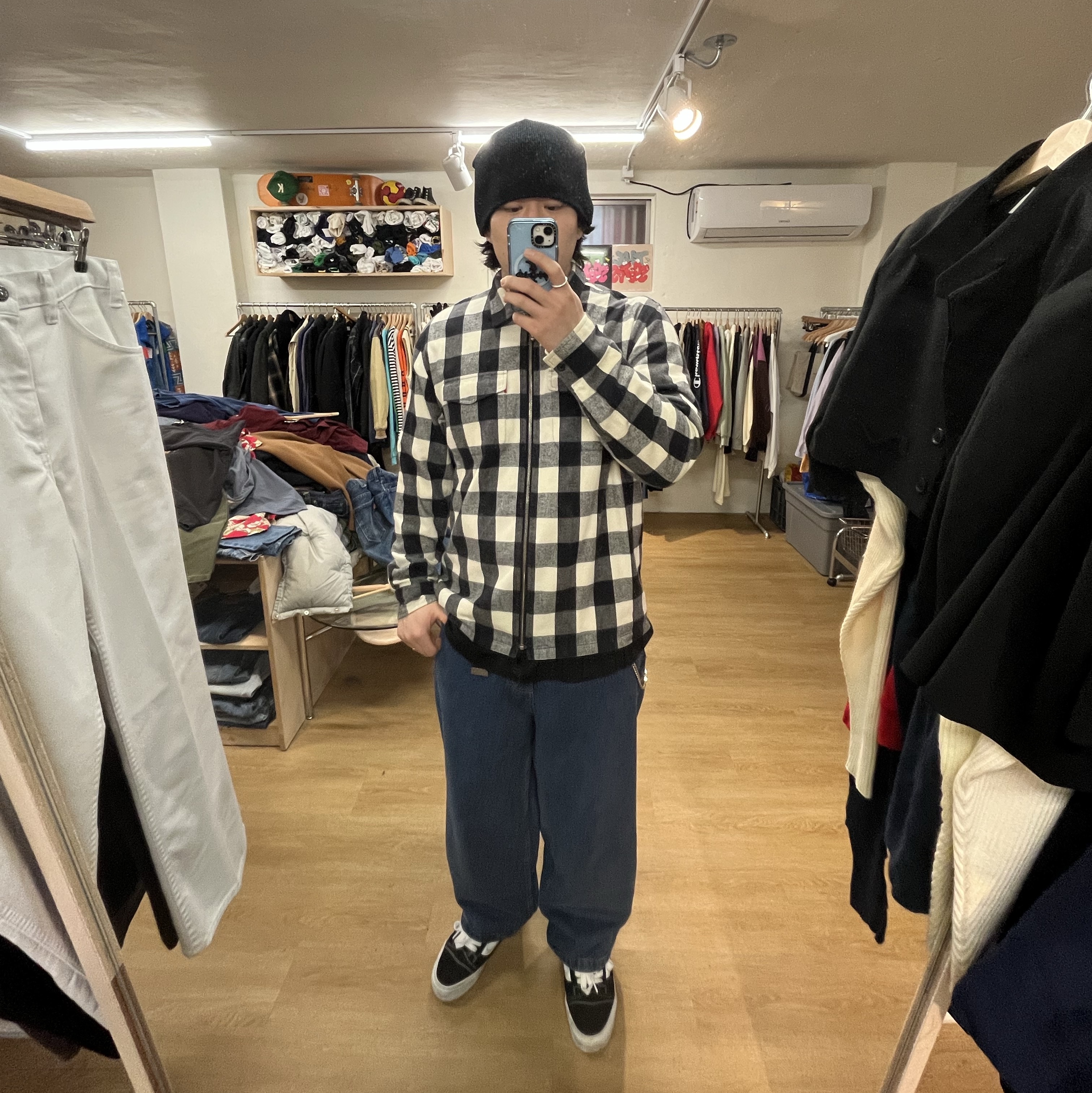 Polar Skate Co. Big Boy Pants [Dark Blue] 착용 스타일