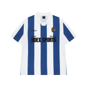 HDEX Striped Jersey Uniform Short Sleeve Blue