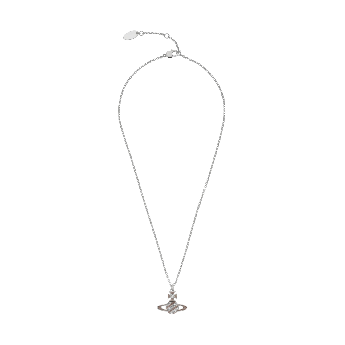 비비안 웨스트우드 어시타 바스 릴리프 펜던트 실버