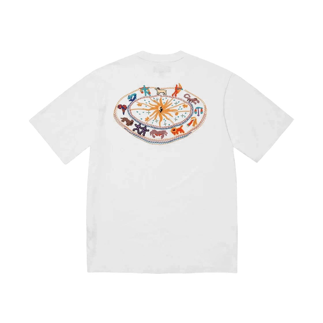 슈프림 조디악 숏슬리브 탑 화이트 - 25SS | Supreme | KREAM