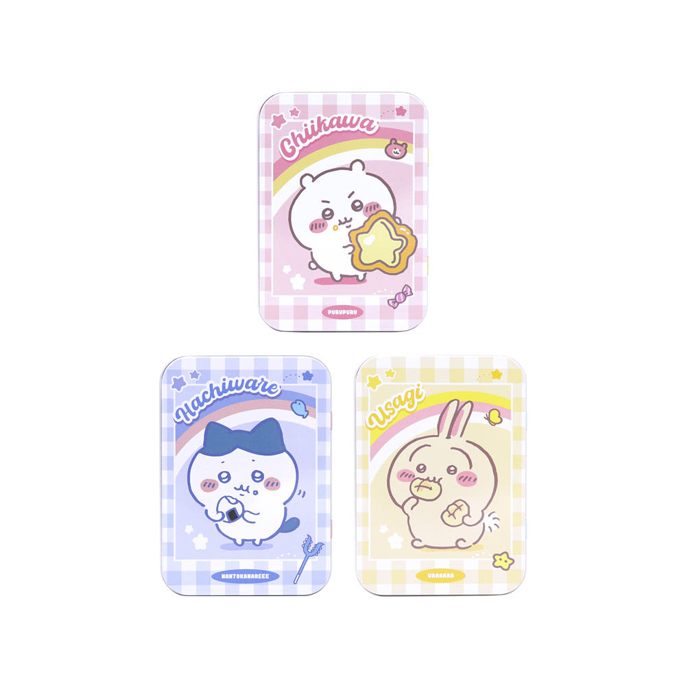 대원미디어 먼작귀 캐틱터 틴케이스 스티커 세트 3종 치이카와(Daewonmedia Chiikawa Tin Case Sticker Set Chiikawa) - 2