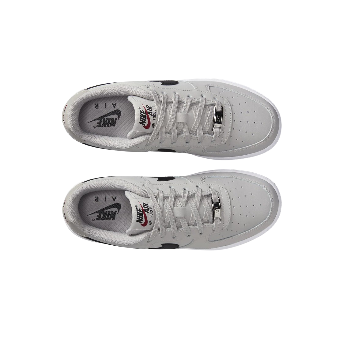 (GS) 나이키 에어포스 1 LV8 라이트 아이언 오어 화이트((GS) Nike Air Force 1 LV8 Light Iron Ore White) - 2