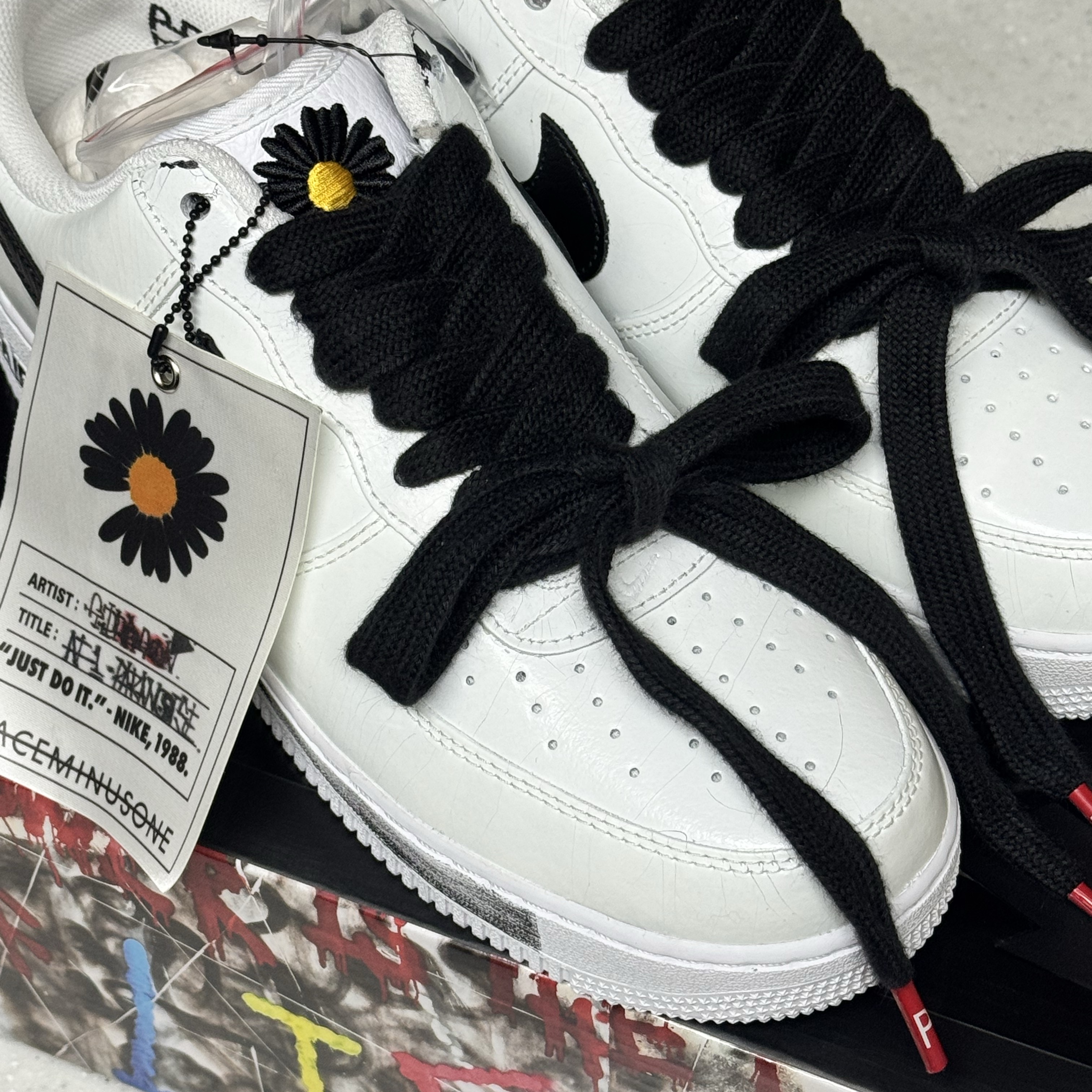 Nike x Peaceminusone Air Force 1 Low Para-Noise 2.0 착용 스타일