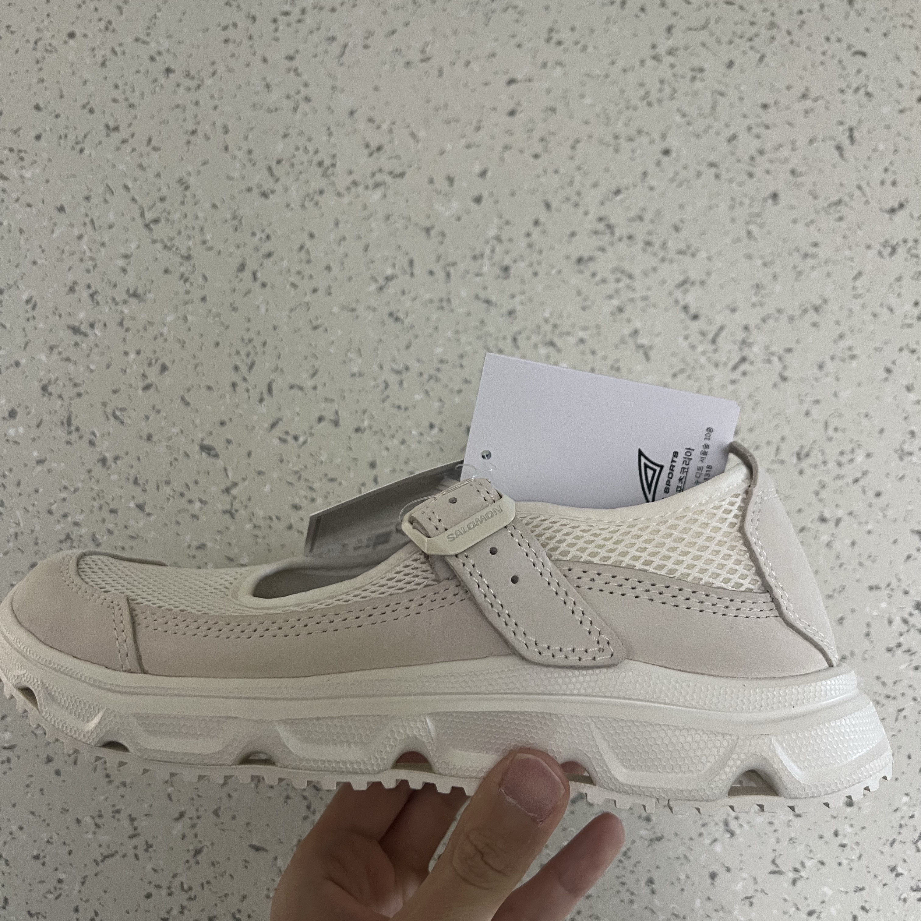 Salomon RX Marie Jeanne Vanilla Ice 착용 스타일 - 1