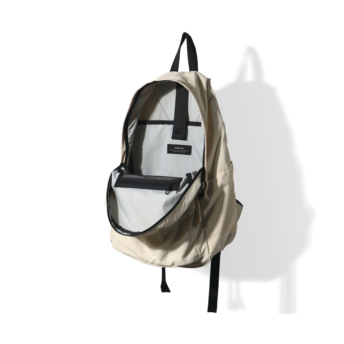 버빌리안 소프트 백팩 베이직 베이지(Bubilian Soft Backpack Basic Beige) - 5