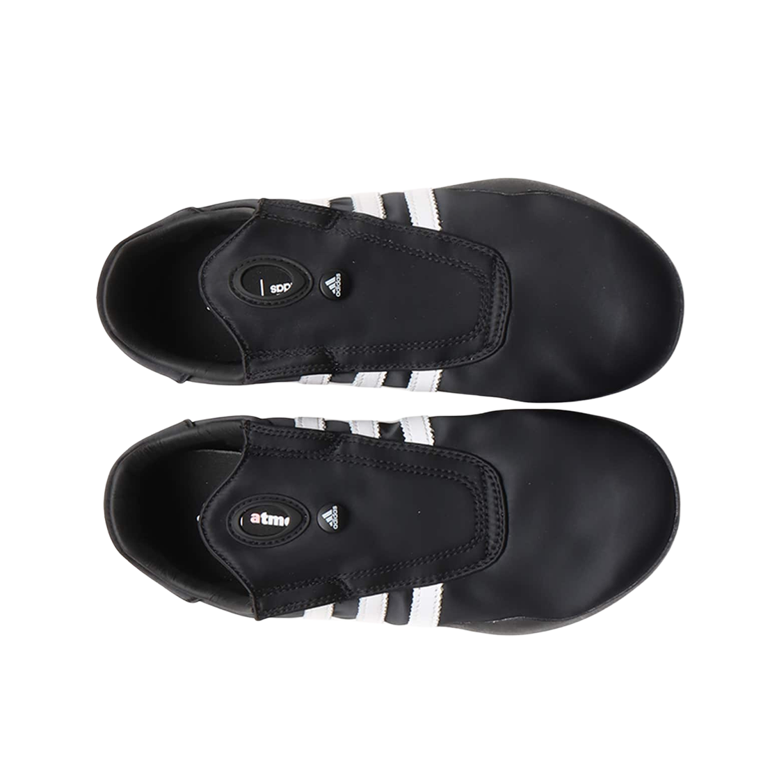 (W) 아디다스 x 아트모스 핑크 태권도 메이 코어 블랙 풋웨어 화이트((W) Adidas x Atmos Pink Taekwondo Mei Core Black Footwear White) - 2