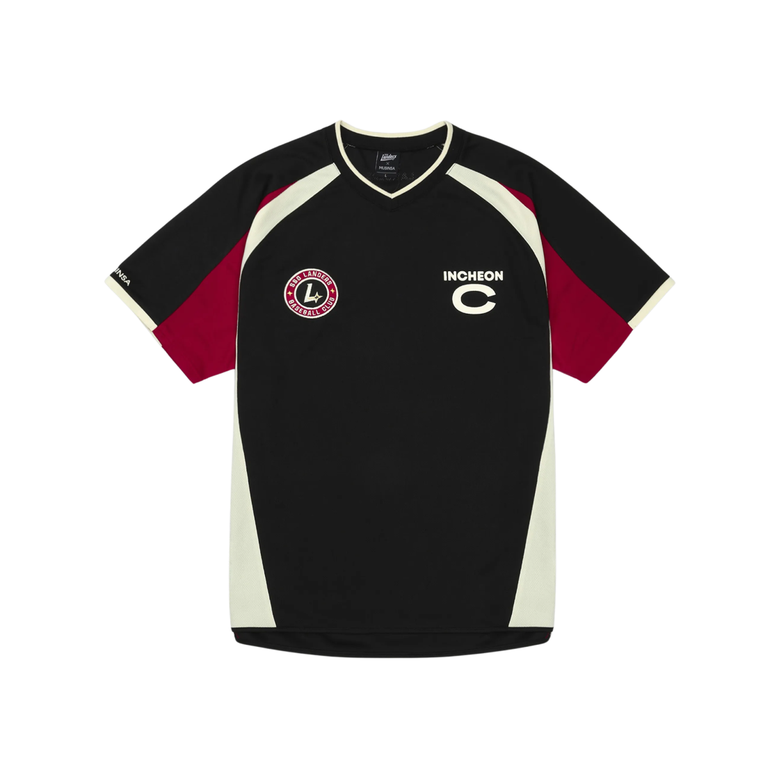 SSG 랜더스 25 트레이닝 티셔츠 블랙(SSG Landers 25 Training T-Shirt Black)