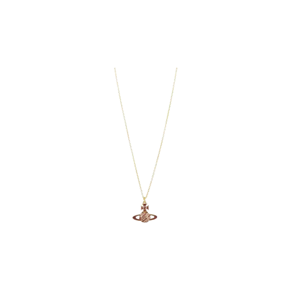 비비안 웨스트우드 어시타 바스 릴리프 펜던트 골드