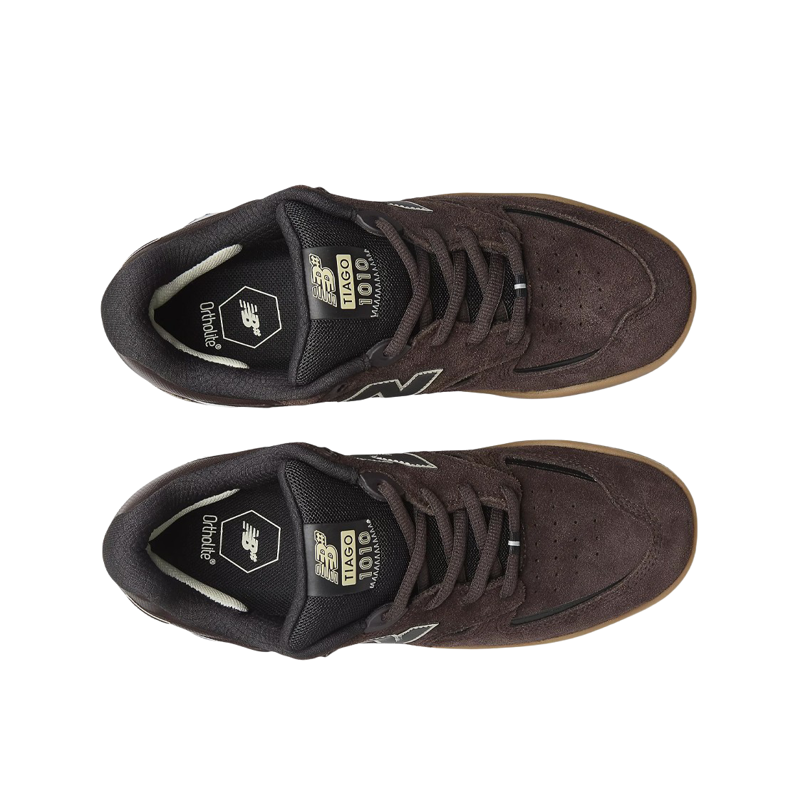 뉴발란스 x 티아고 레모스 뉴메릭 1010 브라운 블랙(New Balance x Tiago Lemos Numeric 1010 Brown Black) - 2