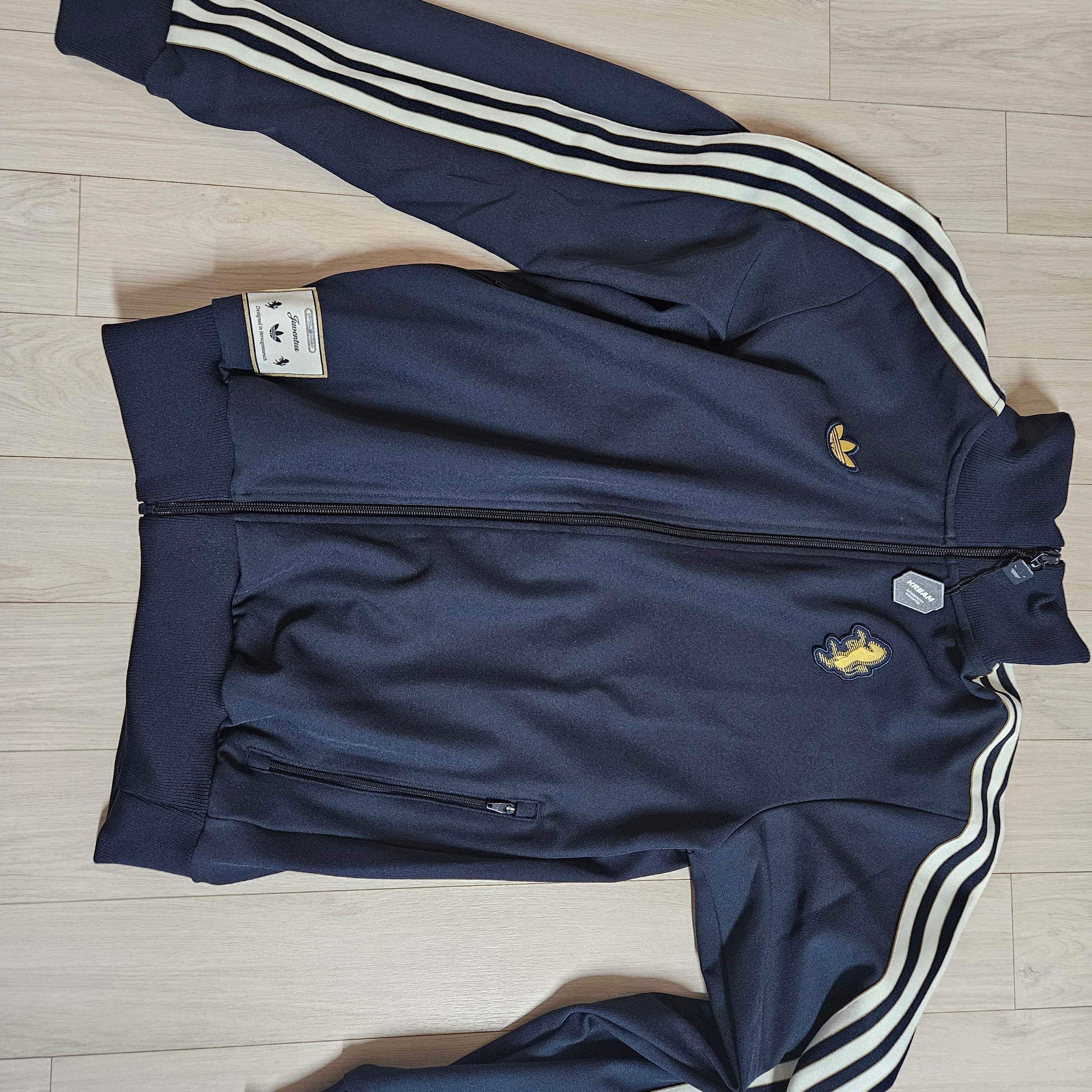Adidas Juventus Terrace Icon Track Top Legend Ink - KR Sizing 착용 스타일