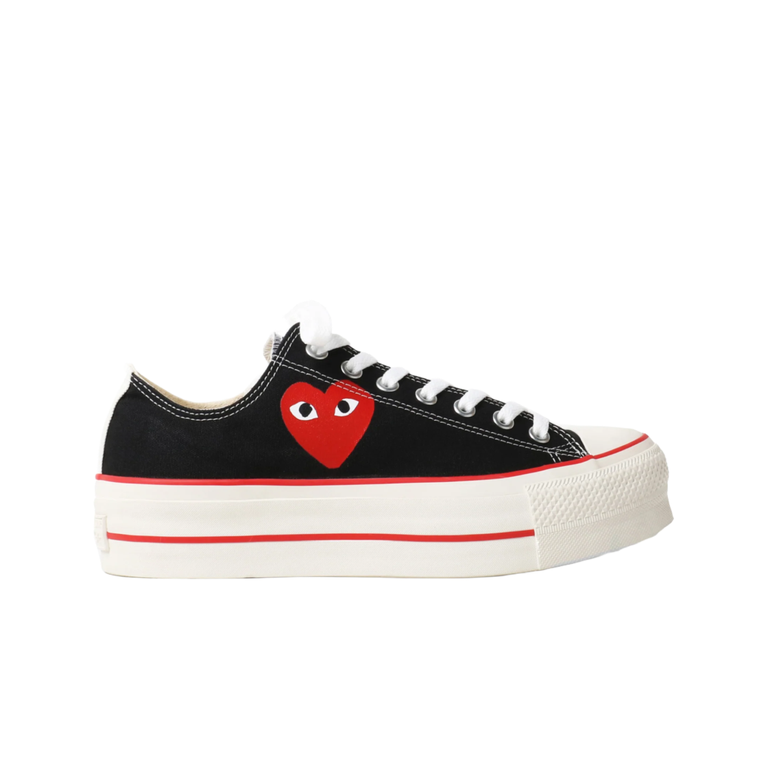 - Converse x Play Comme des Garcons Chuck Taylor All Star Ox Black