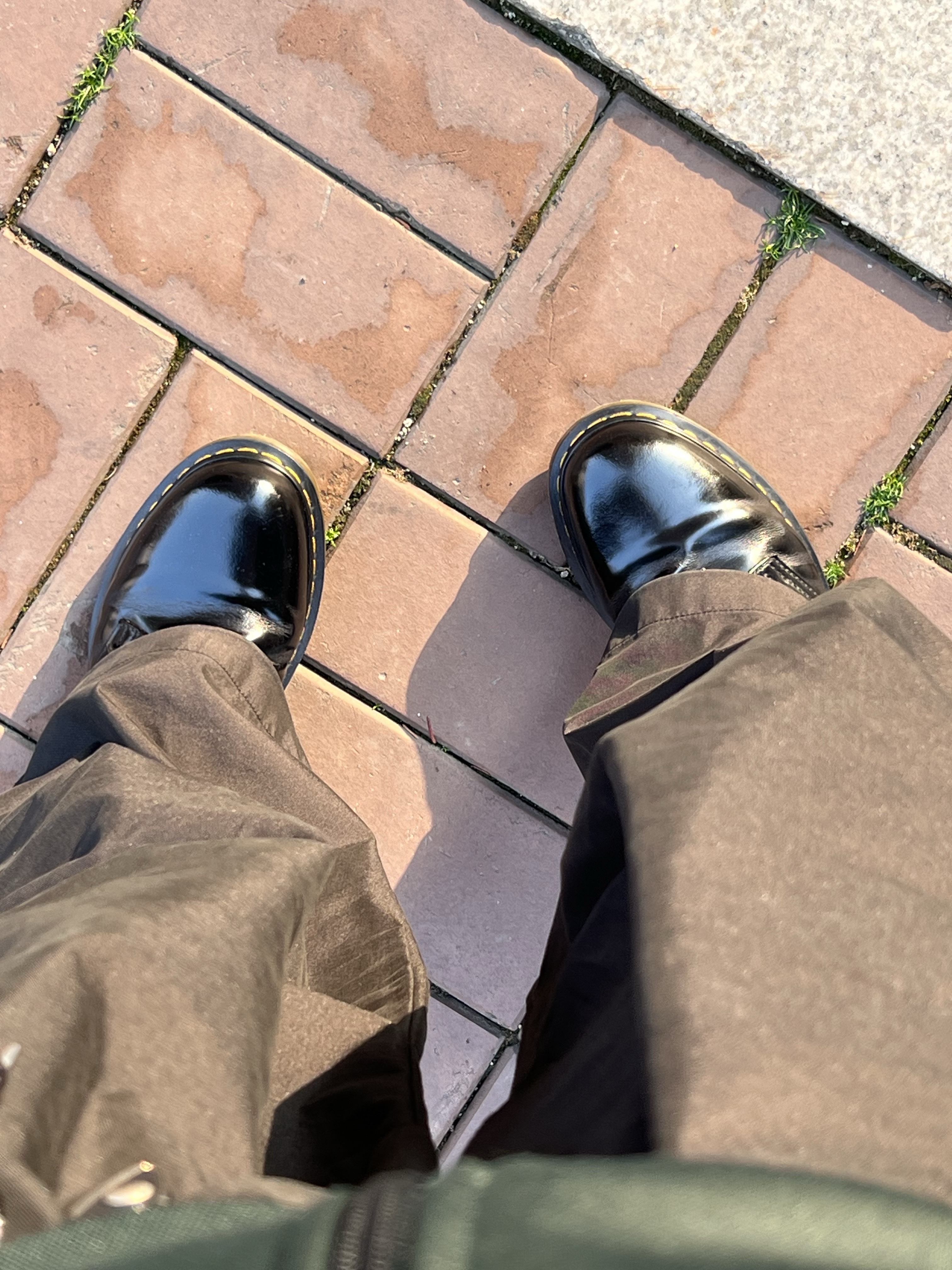 Dr. Martens 1461 Smooth Black 착용 스타일 - 2