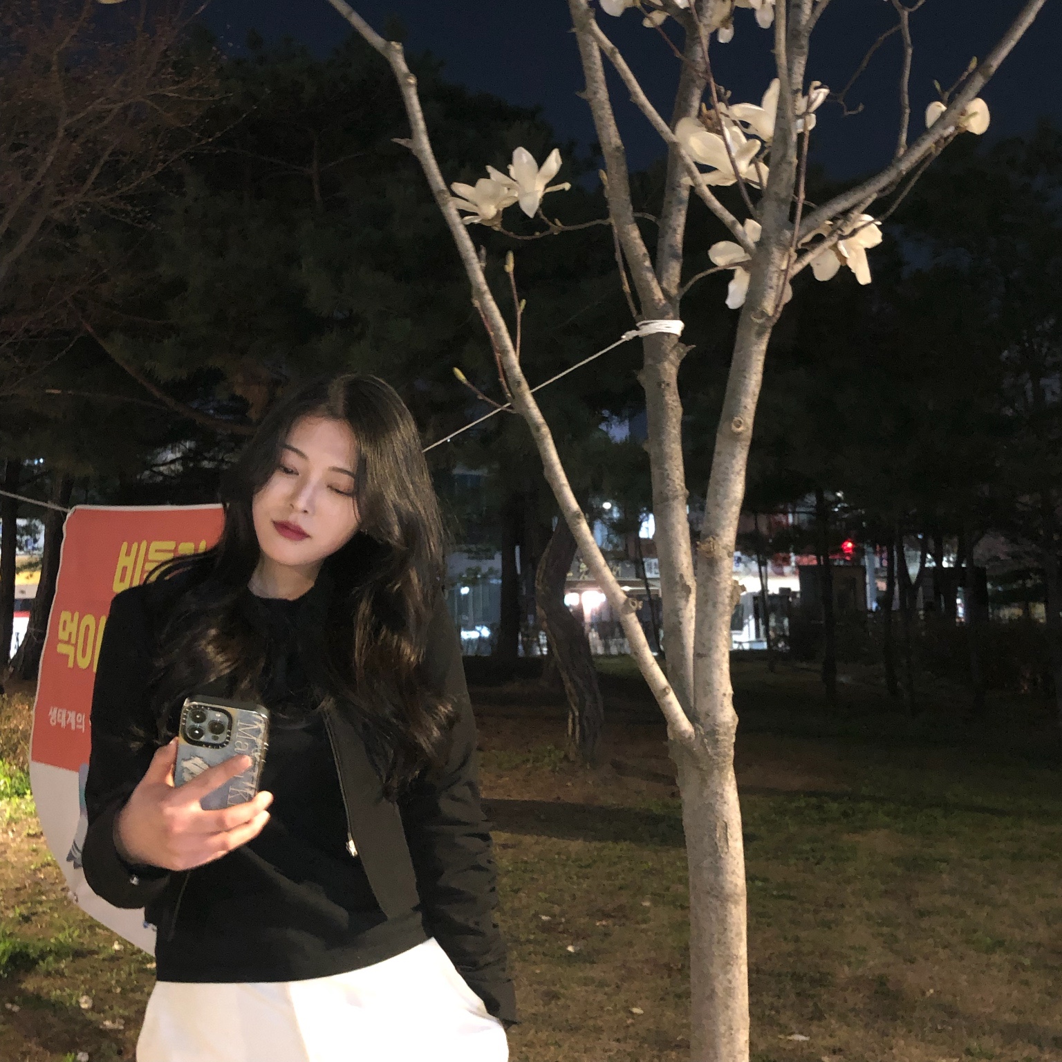 (W) Mischief Uniform Zip Up Jacket Black, [예약 배송][KREAM 단독] Safarispot Women 1/2 Basic Safari LS T-Shirt Black 착용 스타일 - 5