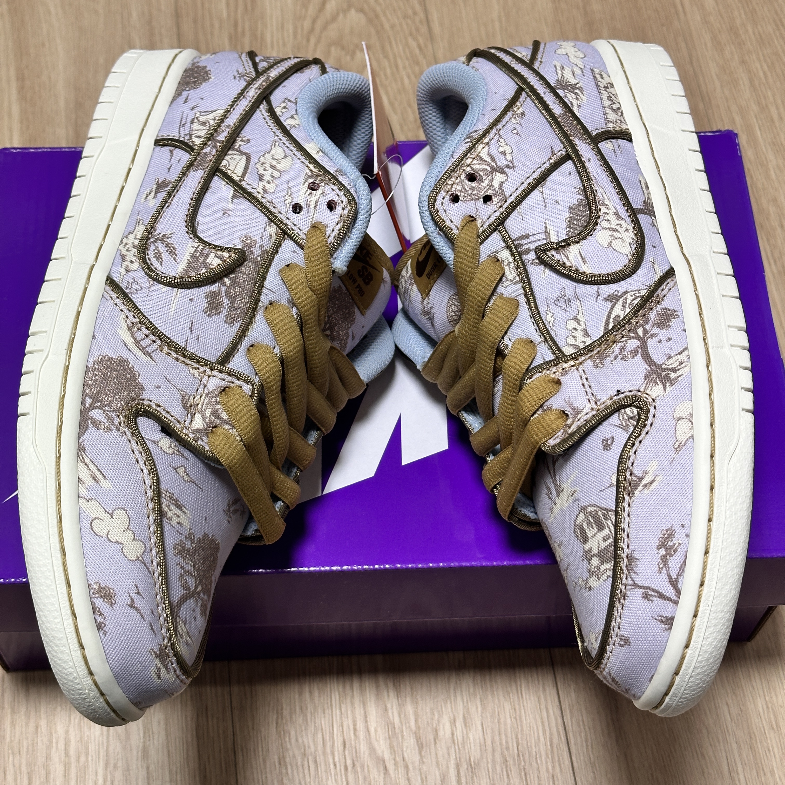 Nike SB Dunk Low Pro Premium Toile 착용 스타일 - 6
