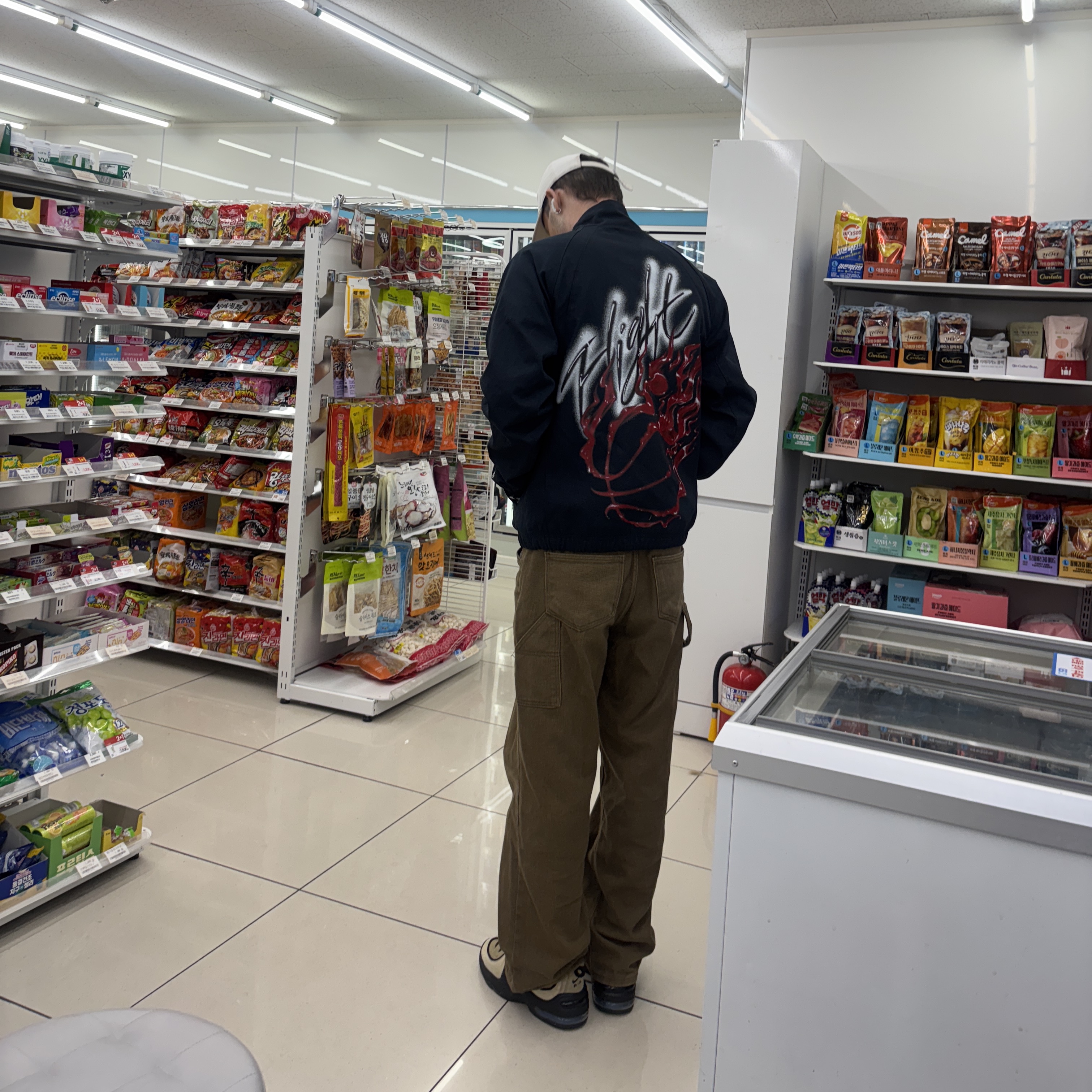Jordan x Travis Scott Woven Jacket Black - Asia 착용 스타일 - 2