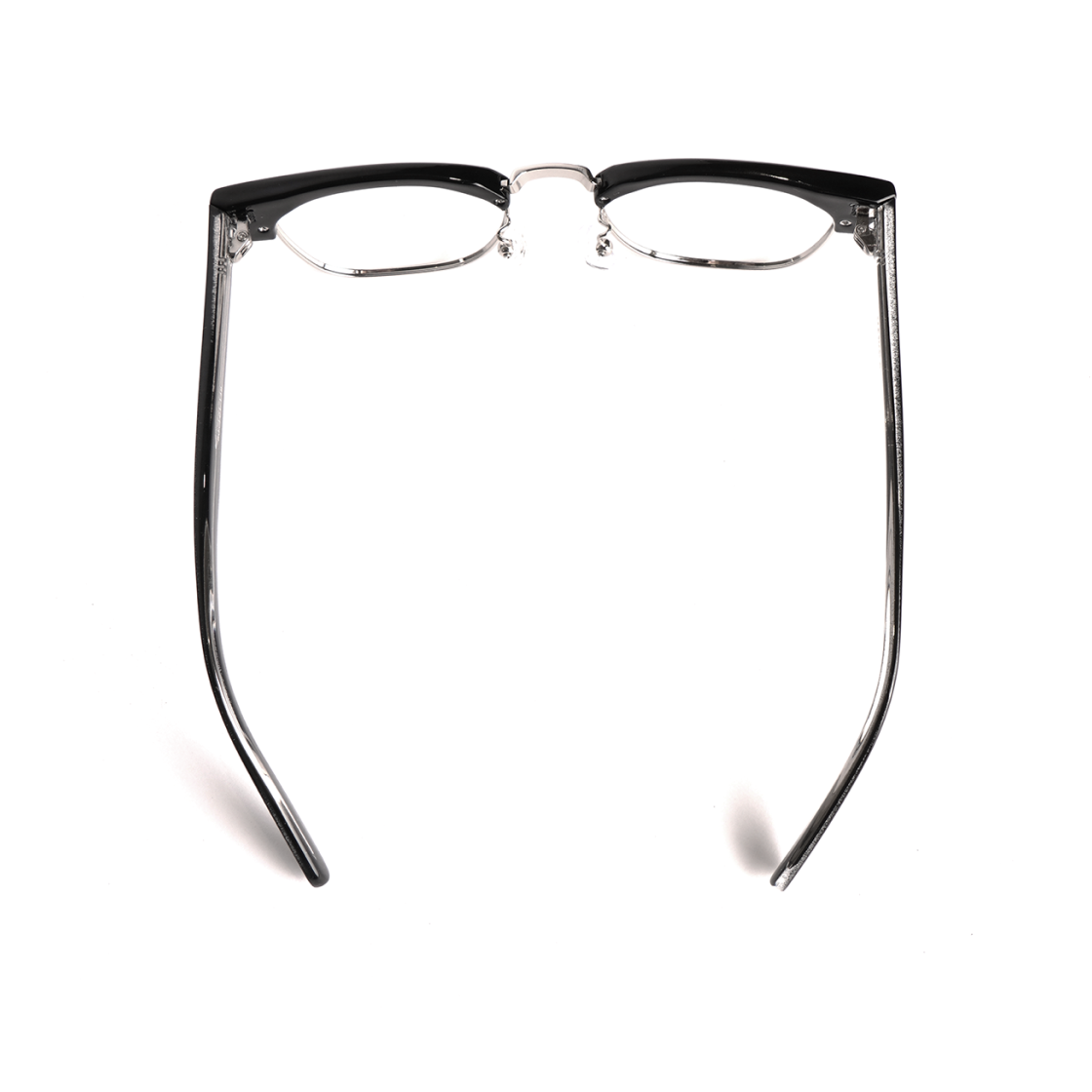 Square low-rimmed Black Hangle Daily Square low-rimmed glasses Black - #5