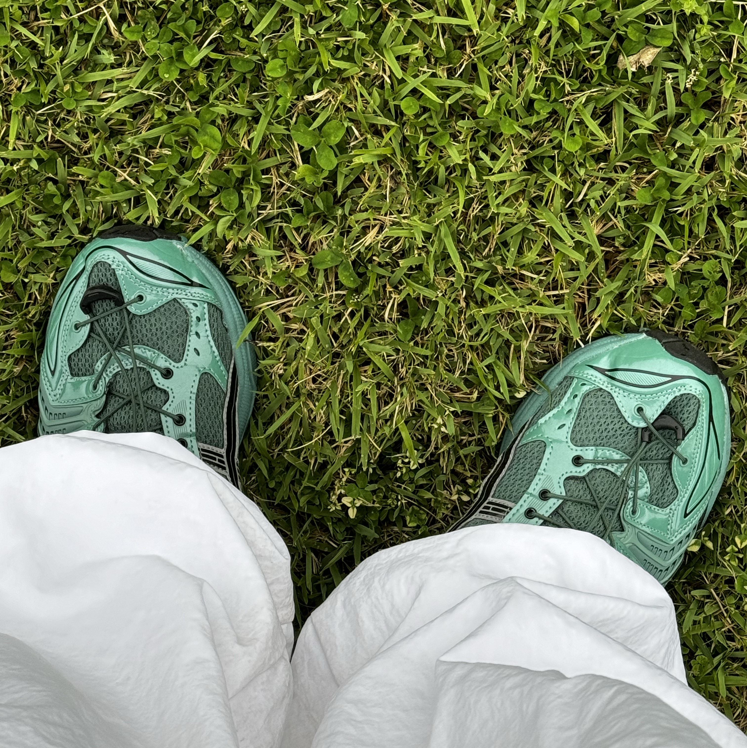 Asics x Unaffected Gel-Kayano 14 Uranus Green 착용 스타일