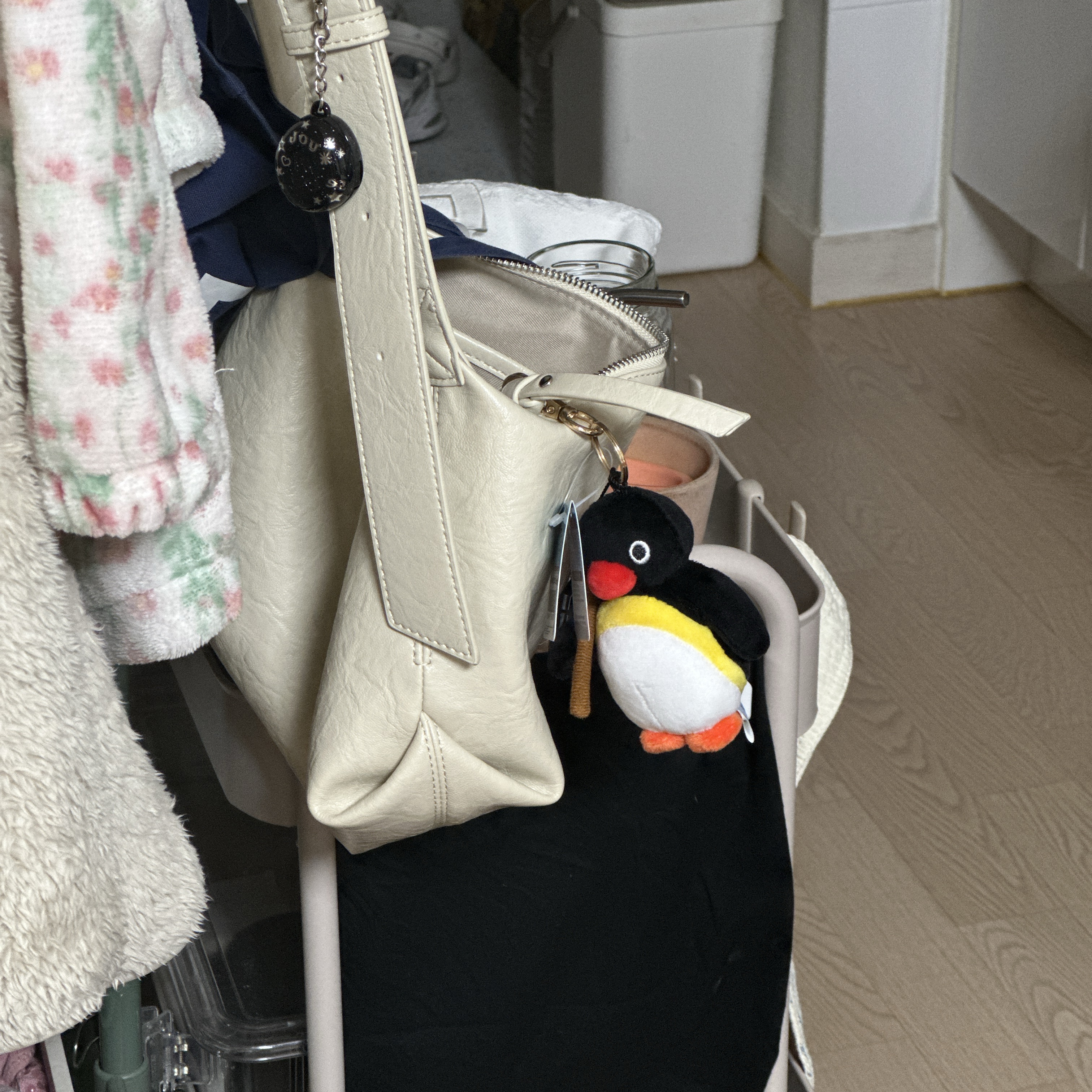 핑구 보따리 키링 착용 스타일 - 3