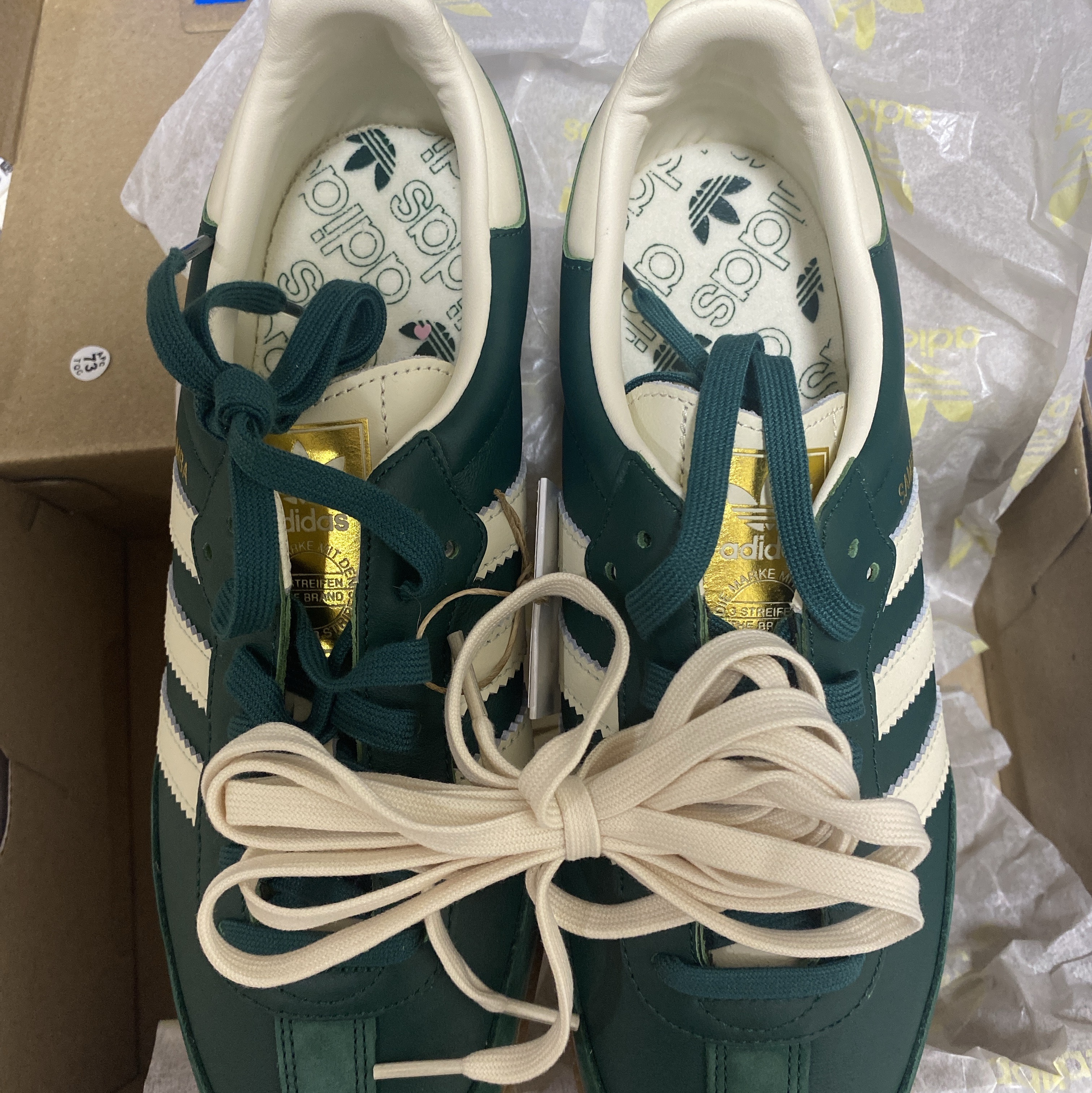 Adidas Samba OG Collegiate Green 착용 스타일