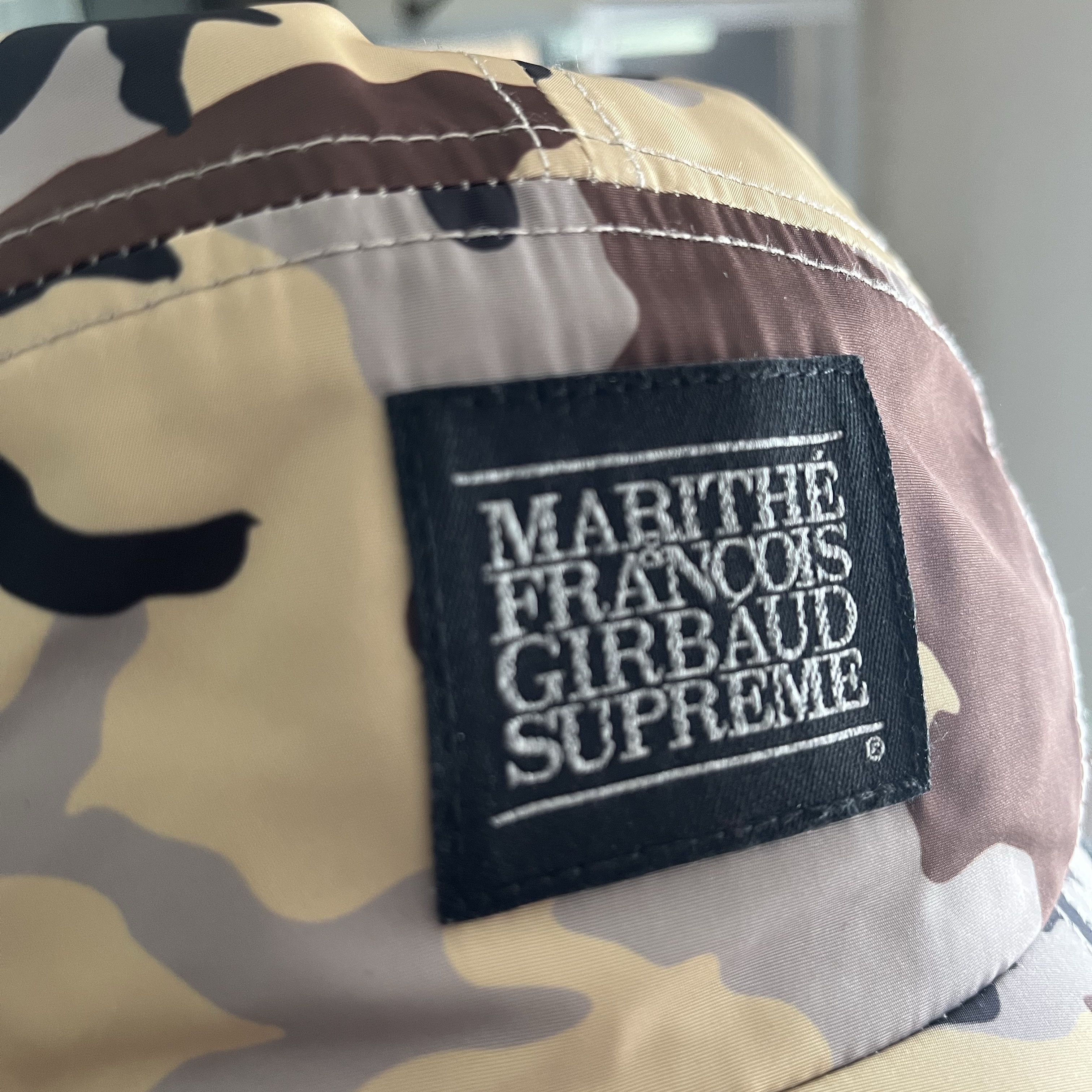 Supreme x Marithe Francois Girbaud Sport Camp Cap Camo - 25SS 착용 스타일 - 4