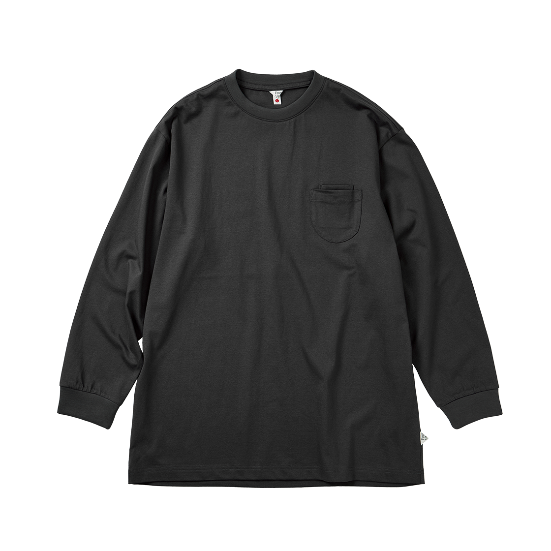 파운드포켓 엘에스 포켓 티셔츠 그레이(Found Pocket L/S Pocket T-Shirt Grey) - 2