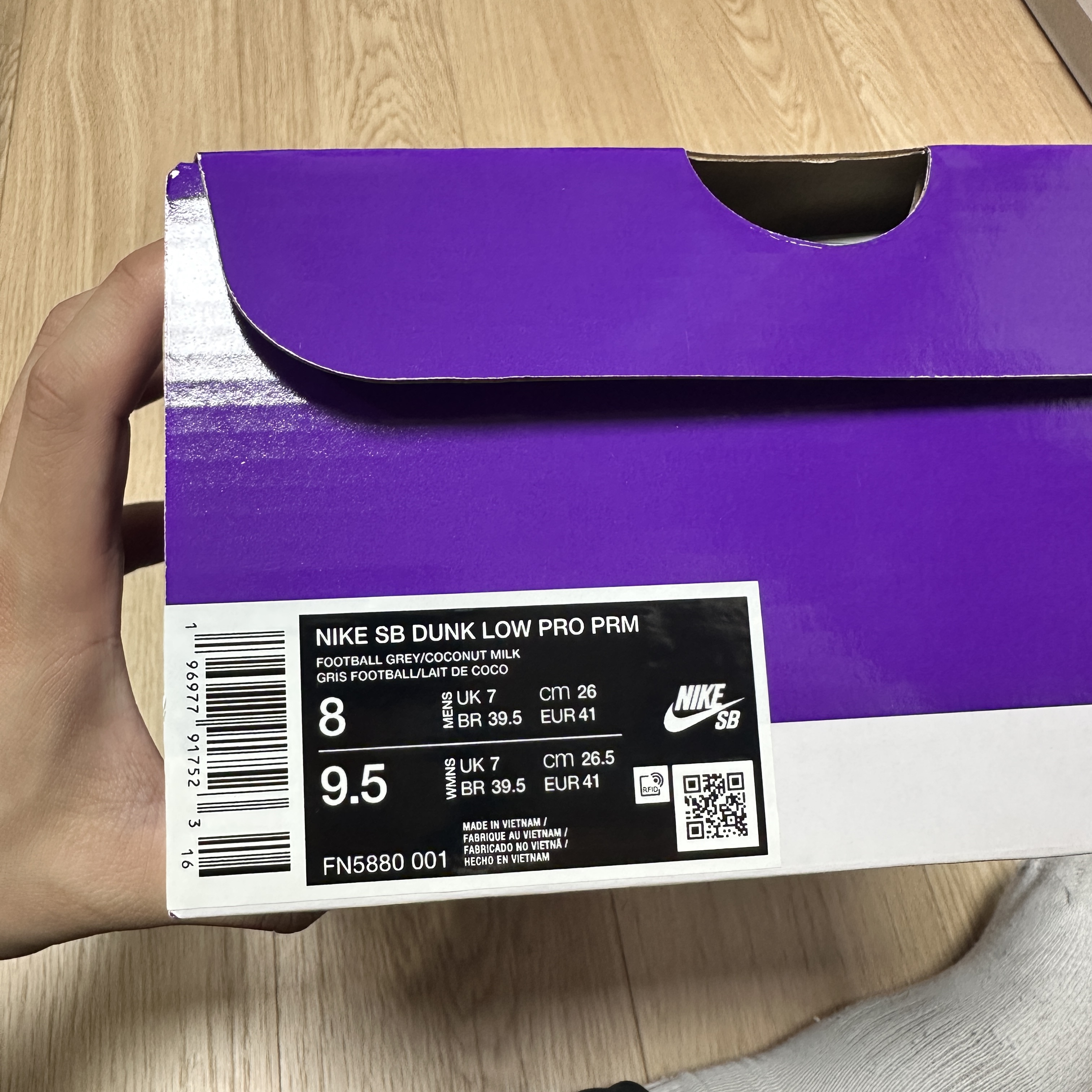 Nike SB Dunk Low Pro Premium Toile 착용 스타일 - 1