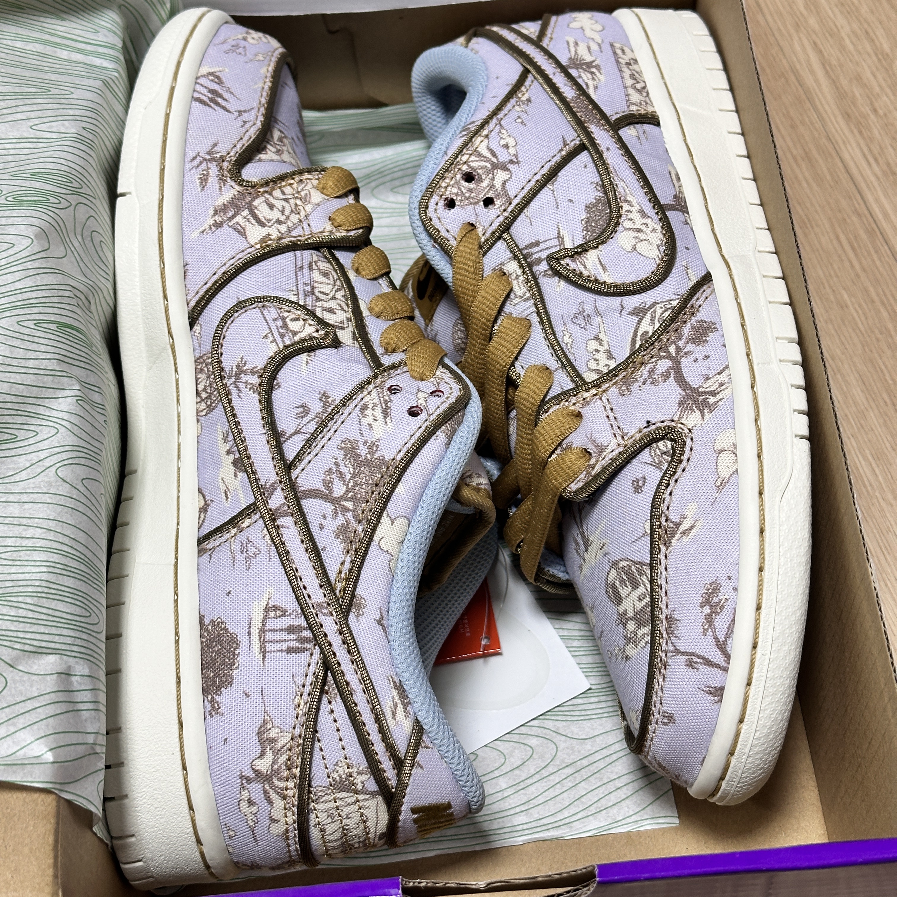 Nike SB Dunk Low Pro Premium Toile 착용 스타일 - 3