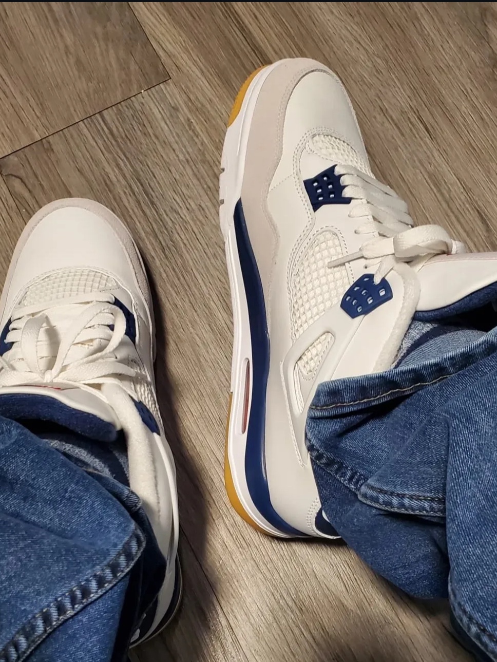 Jordan 4 x Nike SB Retro SP Navy 착용 스타일 - 8