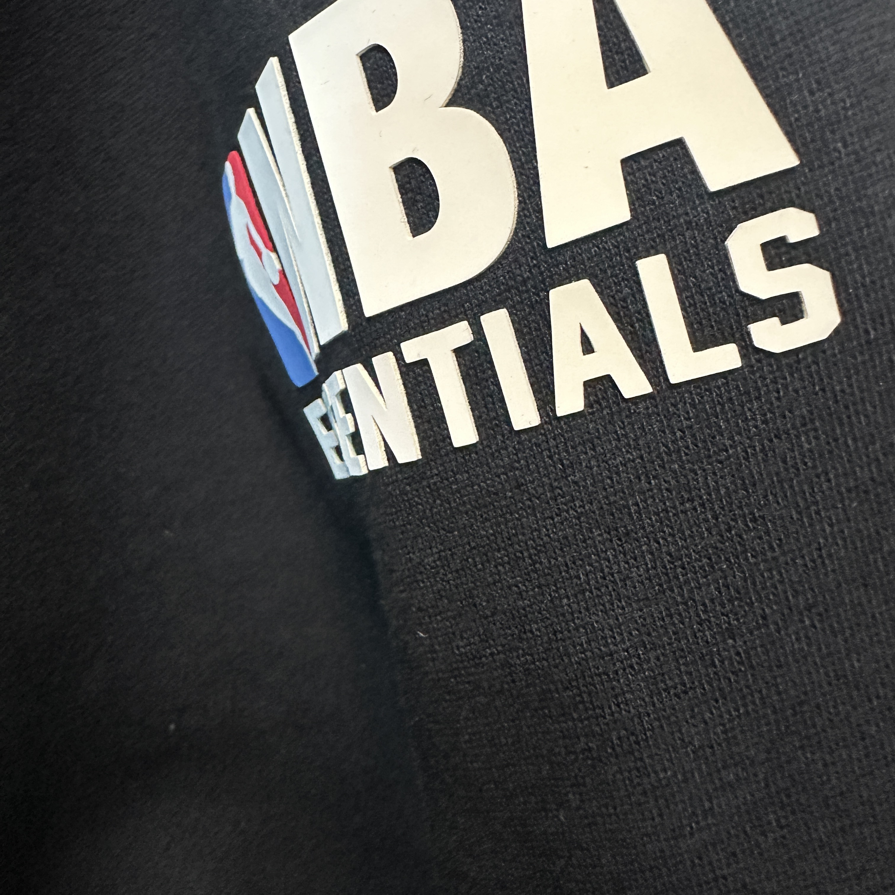 Essentials x NBA Relaxed Sweatpants Black - 24FW 착용 스타일 - 1