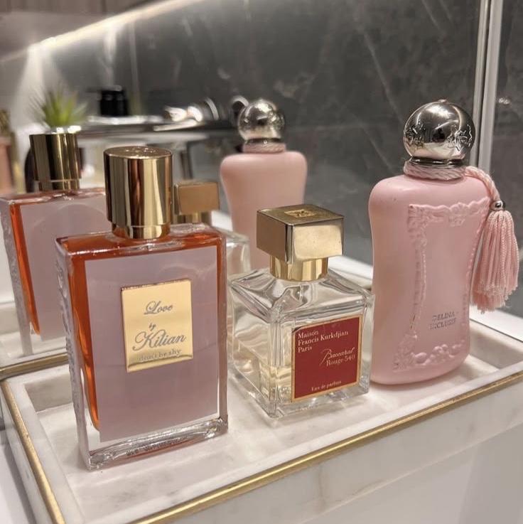 Kilian Love, Don't Be Shy 50ml, Maison Francis Kurkdjian Baccarat Rouge 540 Eau De Parfum 70ml 착용 스타일